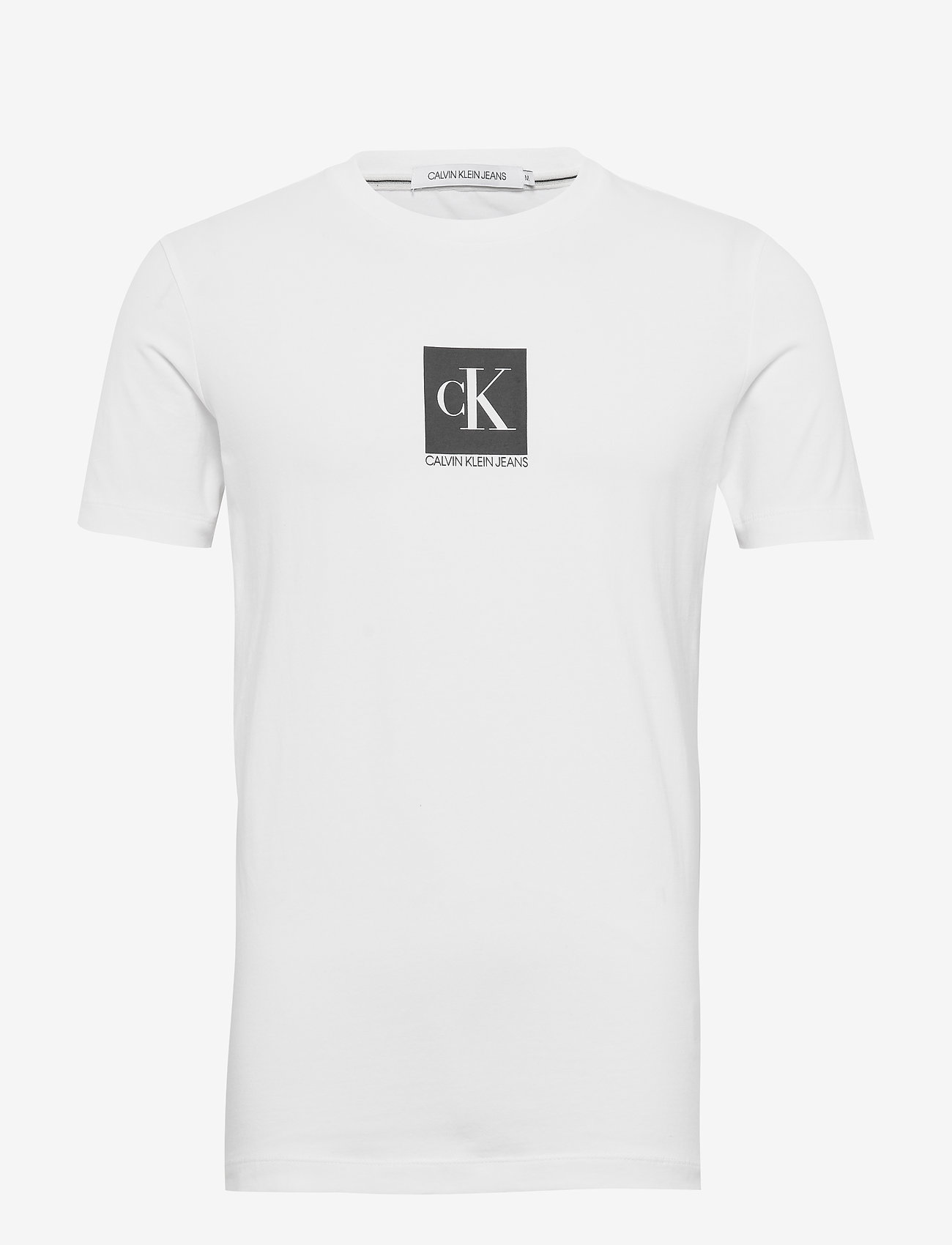 Calvin Klein Jeans - CENTER MONOGRAM BOX - bright white - 0