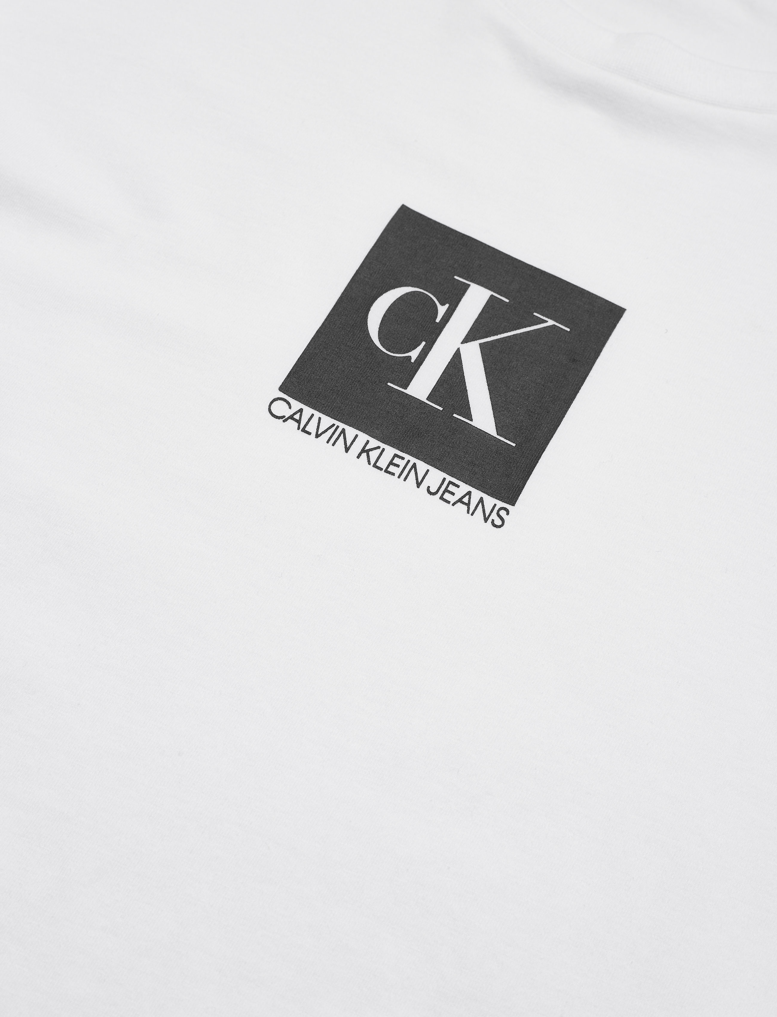Calvin Klein Jeans - CENTER MONOGRAM BOX - bright white - 3