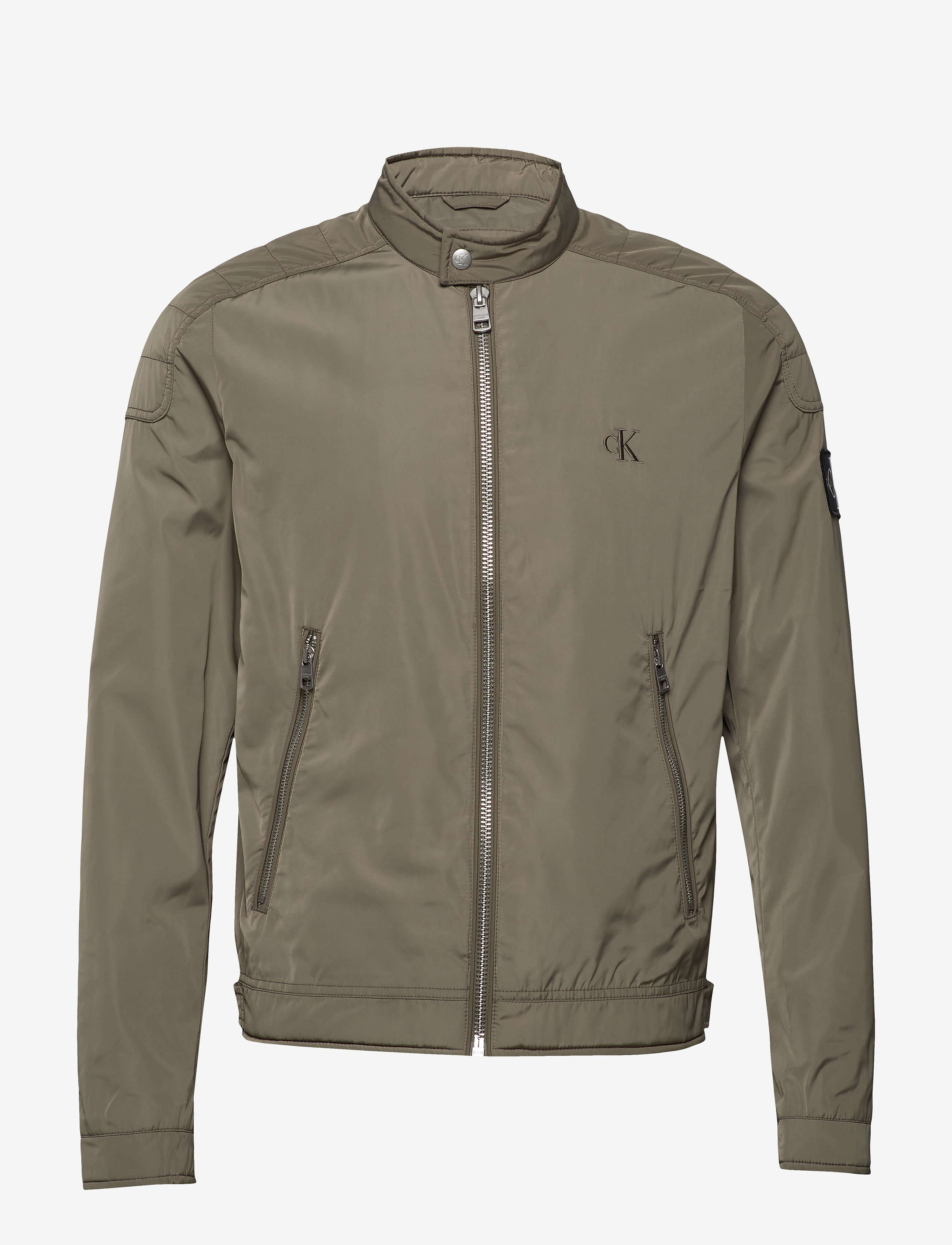 Calvin Klein Jeans - NYLON RACER WITH DETAILS - new basil - 0