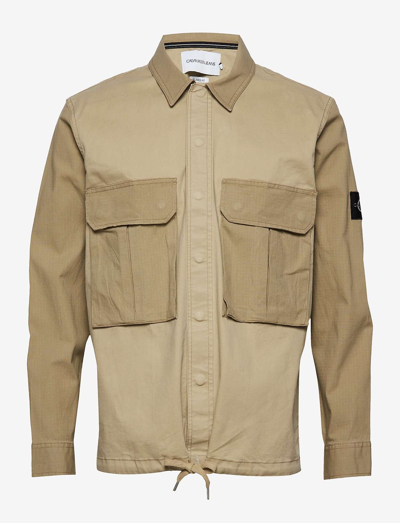 Calvin Klein Jeans - MIX MEDIA TWILL AND - plaza taupe - 1