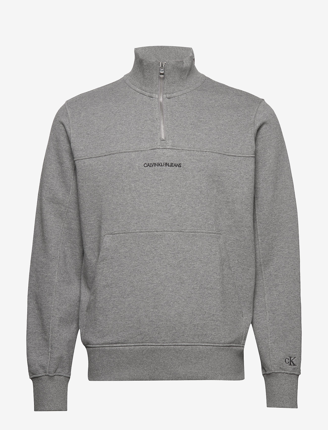 Calvin Klein Jeans - INSTIT CHEST LOGO MO - mid grey heather - 0