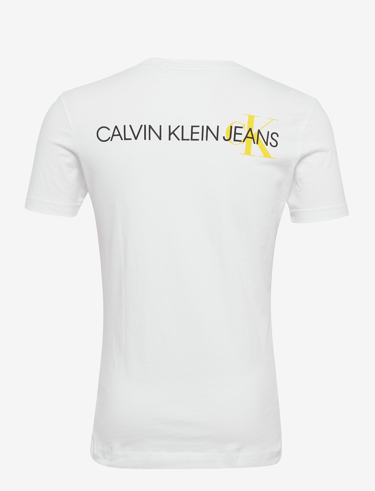 Calvin Klein Jeans - INSTIT BACK POP LOGO SLIM TEE - bright white - 1