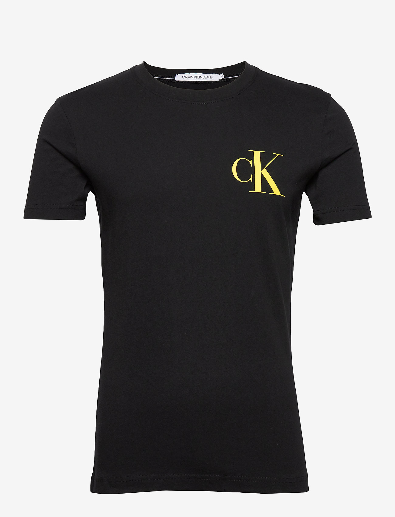 Calvin Klein Jeans - INSTIT BACK POP LOGO SLIM TEE - ck black - 0