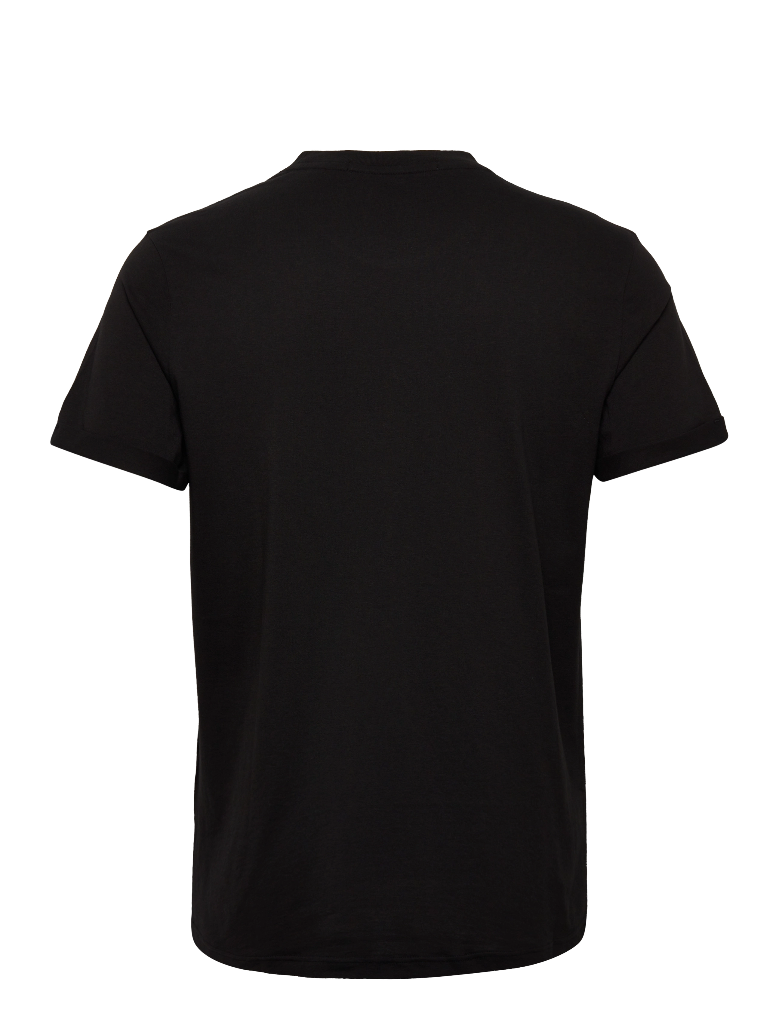 Calvin Klein Jeans - BADGE TURN UP SLEEVE - ck black - 1