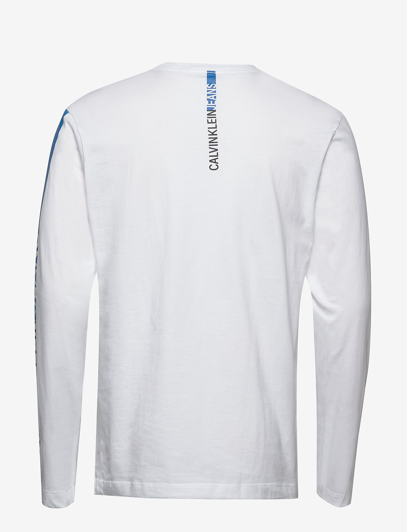 Calvin Klein Jeans - STRIPE INSTITUTIONAL LOGO LS TEE - bright white - 1