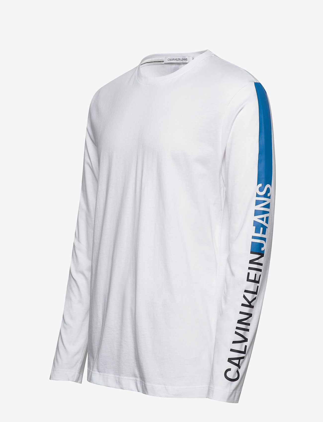Calvin Klein Jeans - STRIPE INSTITUTIONAL LOGO LS TEE - bright white - 2