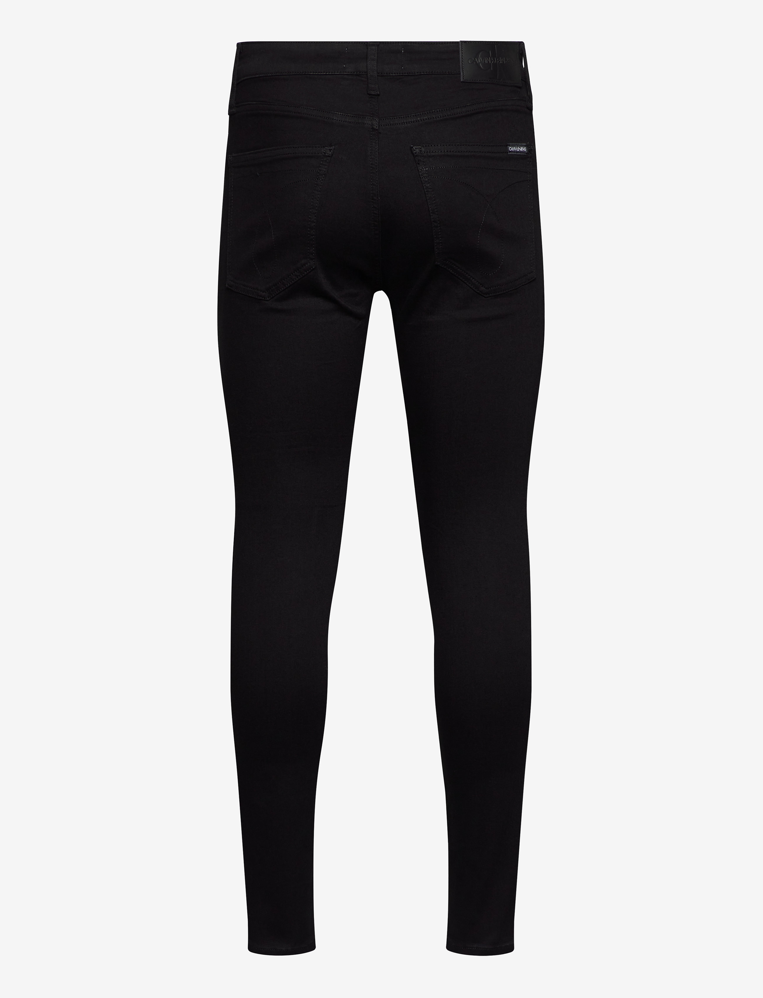 Calvin Klein Jeans - SUPER SKINNY - denim black - 1