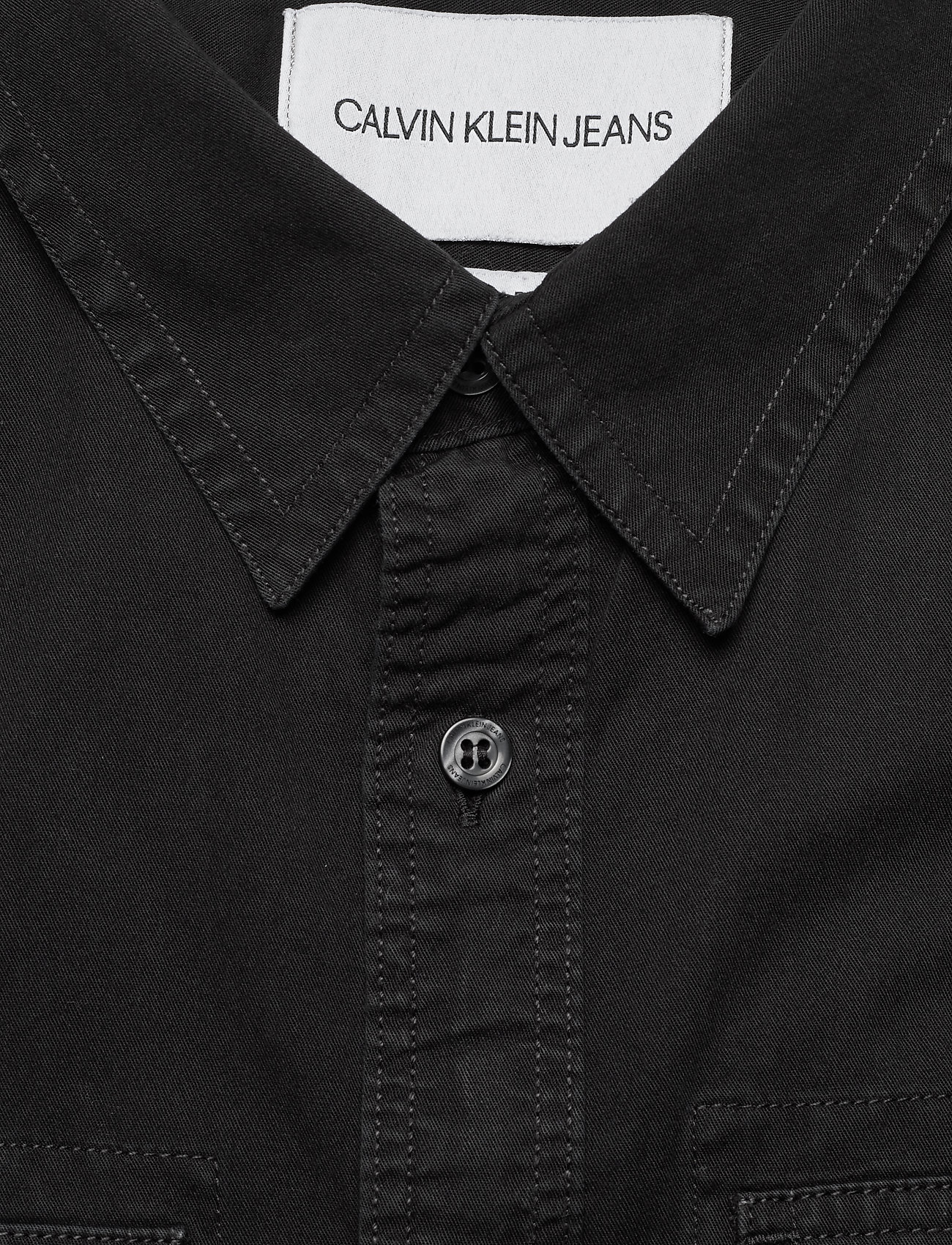 Calvin Klein Jeans - GMD UTILITY REG SHIR - ck black - 2