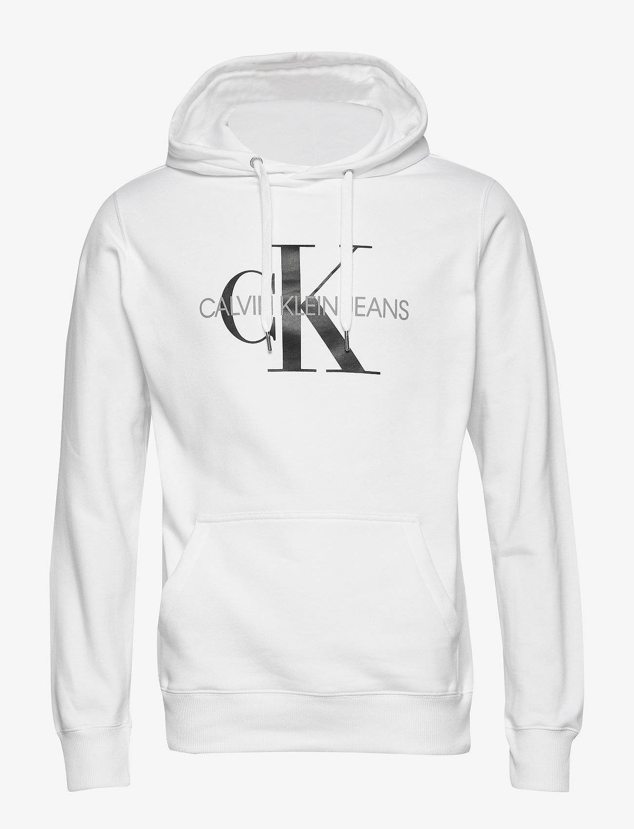 Calvin Klein Jeans - MONOGRAM REGULAR HOO - bright white - 0