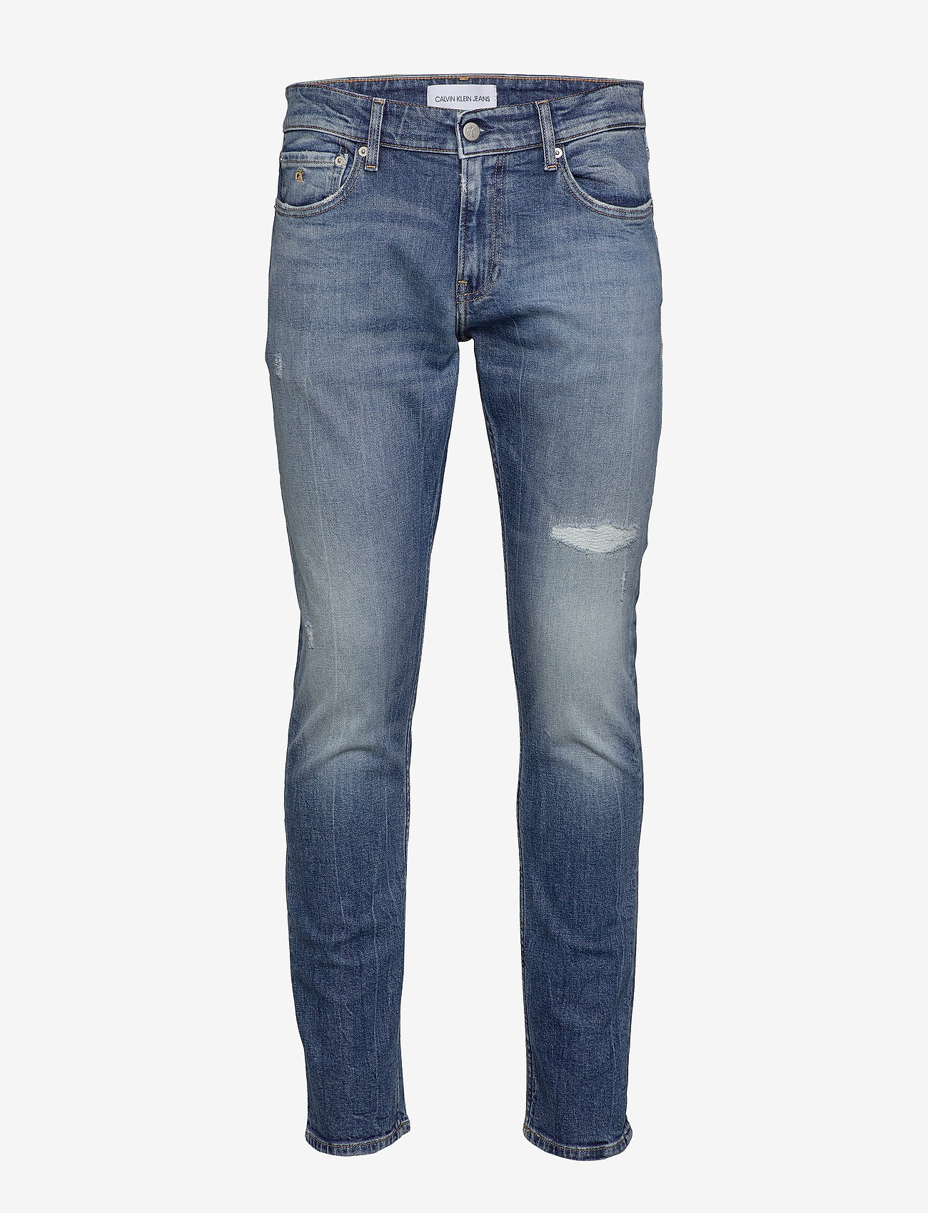 Calvin Klein Jeans - CKJ 026 SLIM - ab035 mid blue dstr - 0