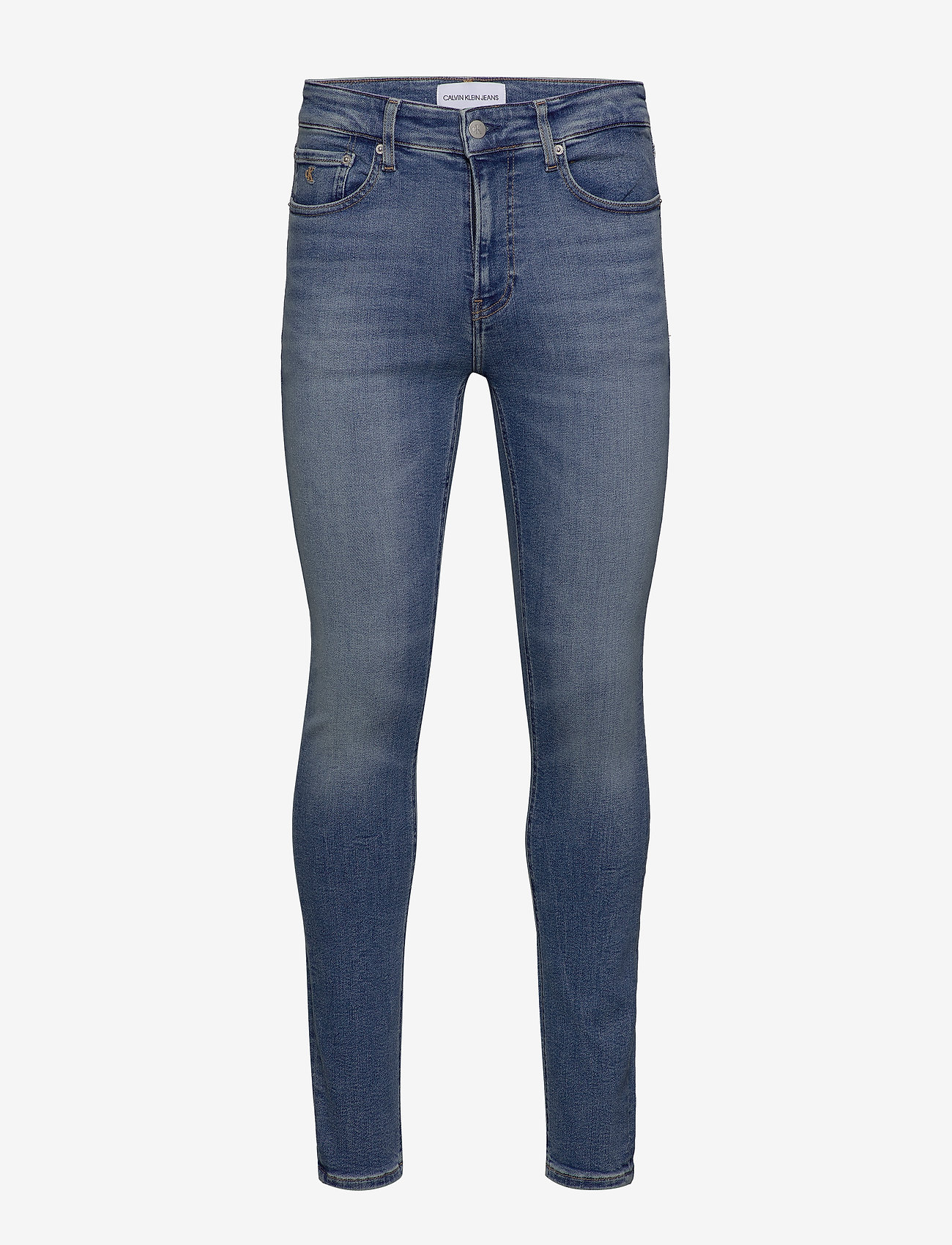 Calvin Klein Jeans - SUPER SKINNY - ab038 mid blue - 0