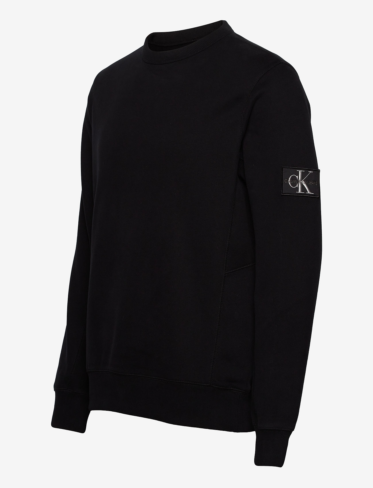 Calvin Klein Jeans - MONOGRAM BADGE CREW NECK - ck black - 2