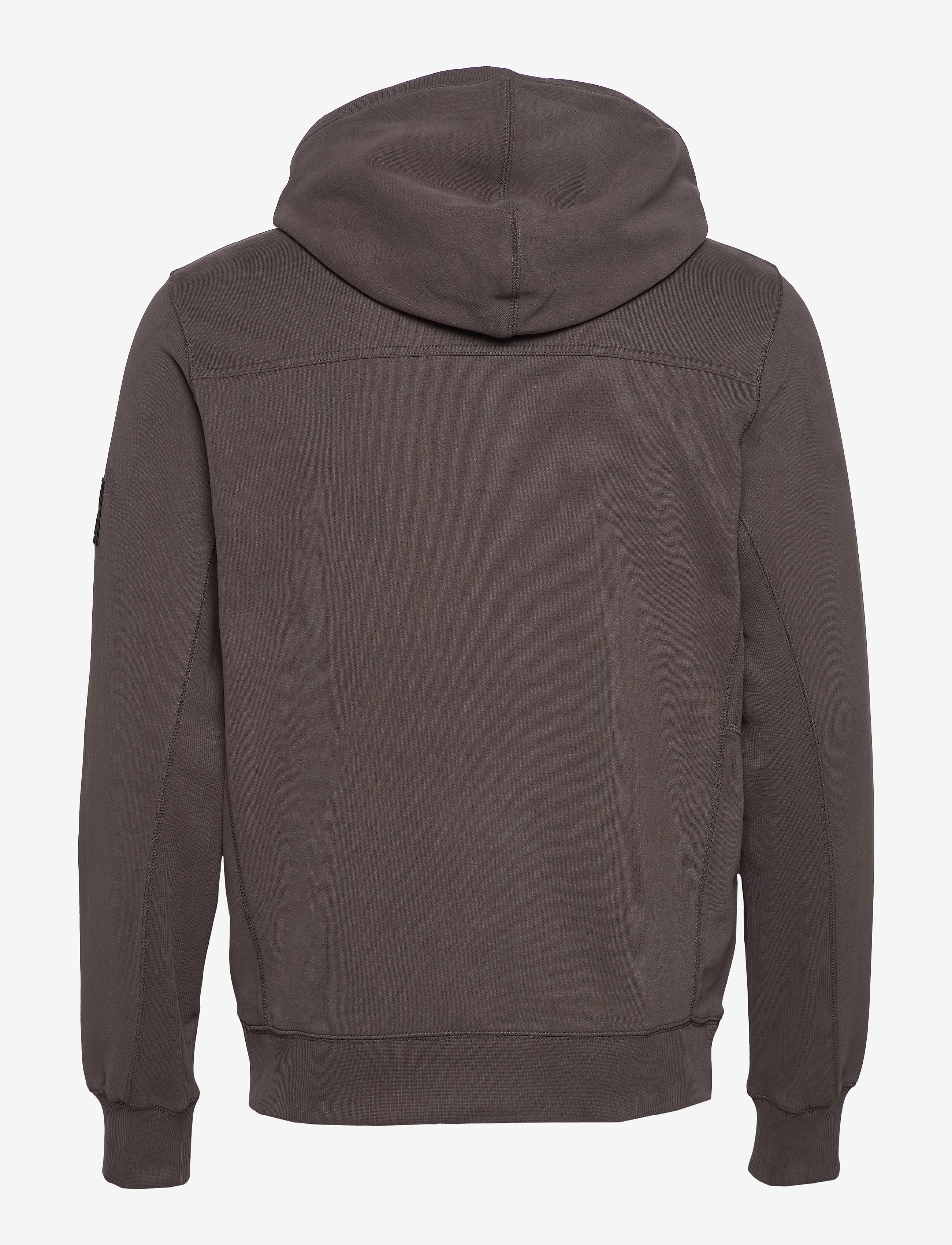 Calvin Klein Jeans - MONOGRAM BADGE HOODIE - aluminium grey - 1