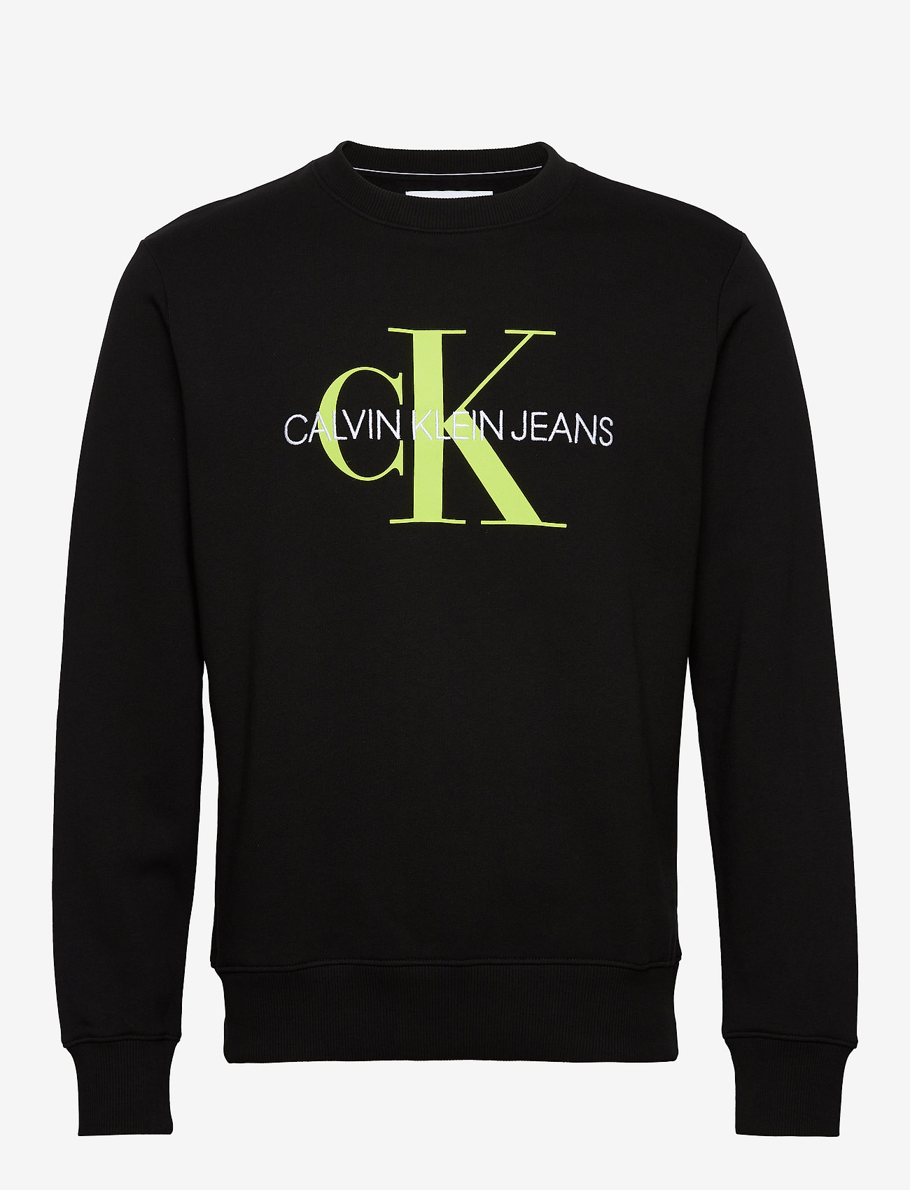 Calvin Klein Jeans - MONOGRAM REG CREW NECK - ck black - 0