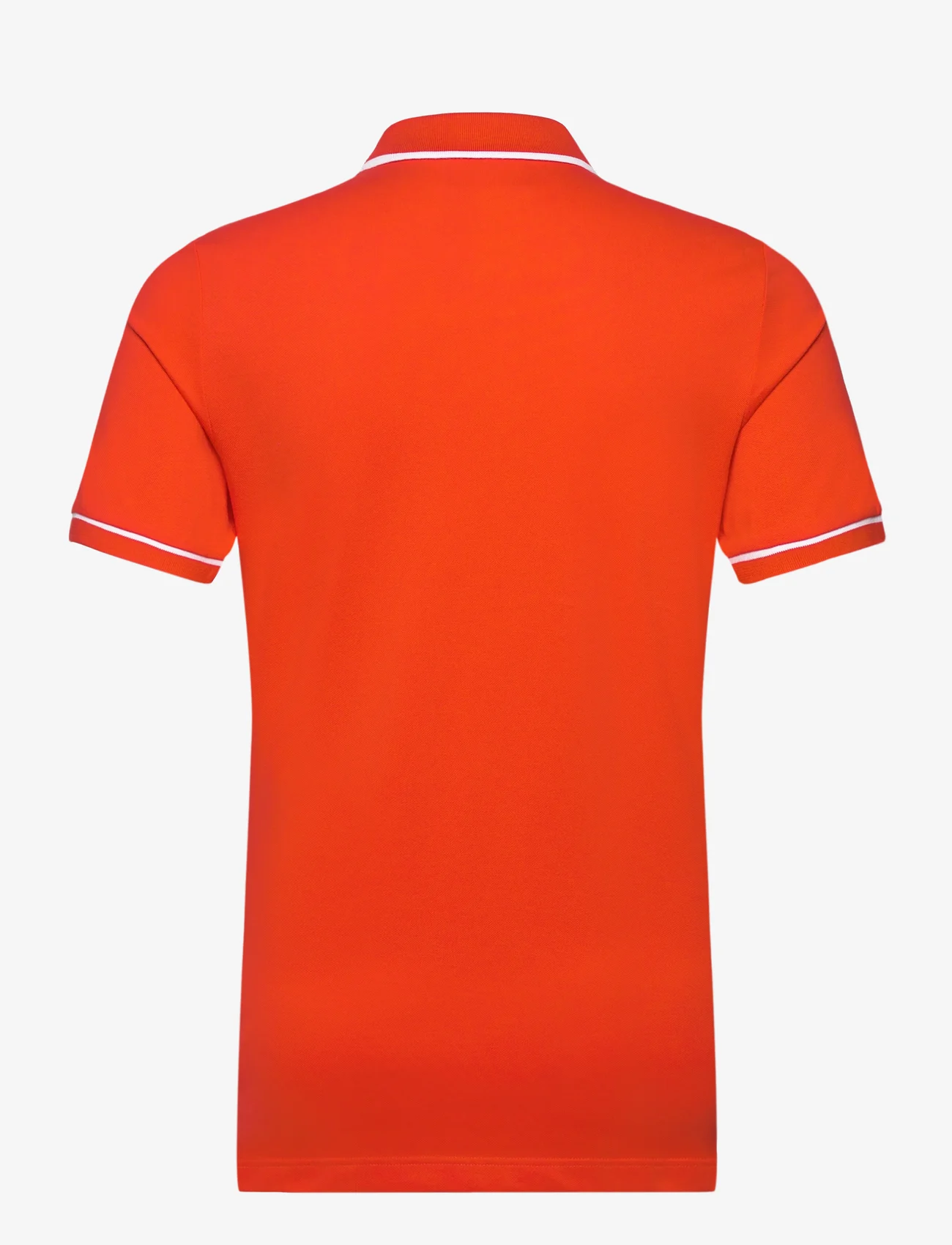 Calvin Klein Jeans - TIPPING SLIM POLO - short-sleeved polos - fiery red - 1