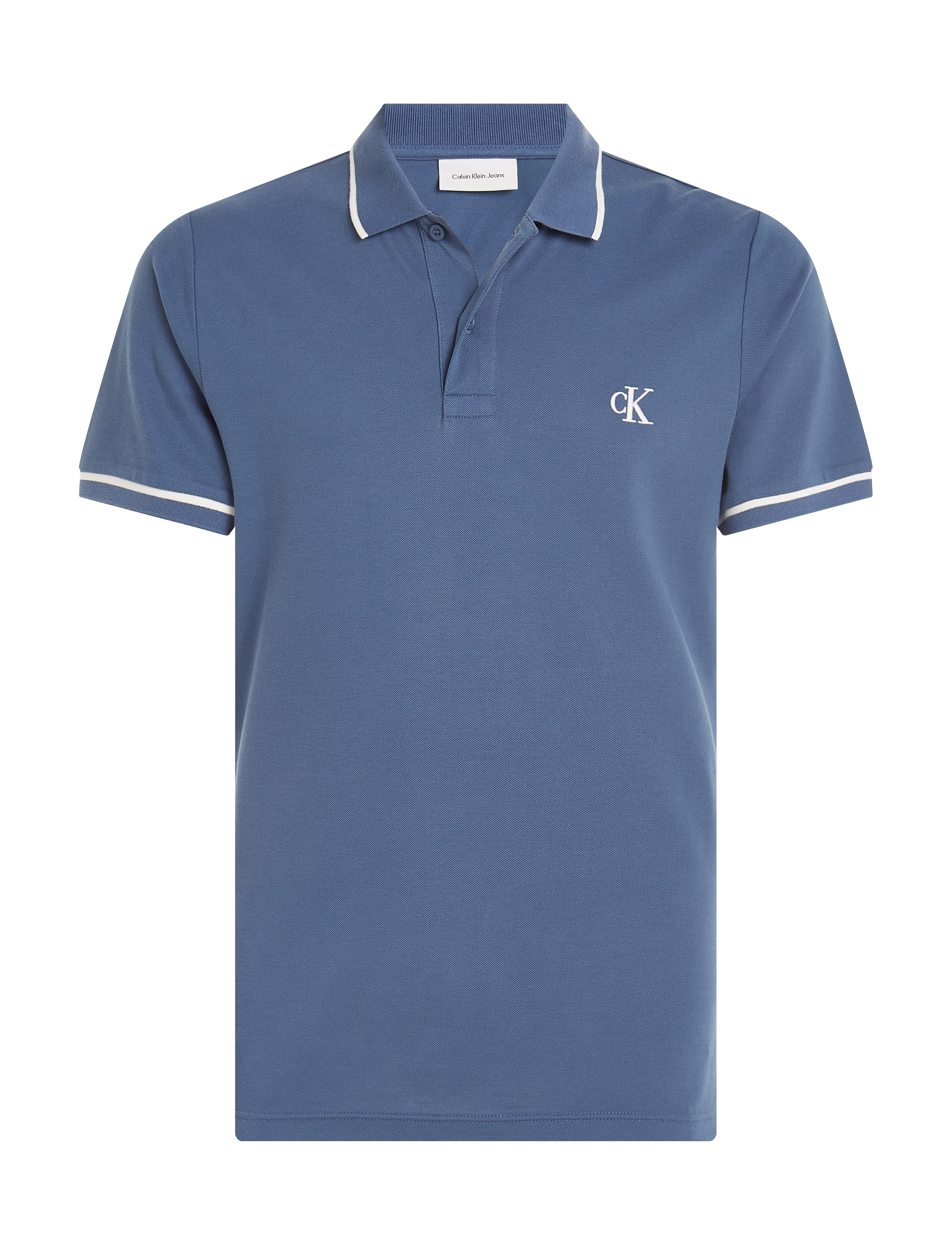 Calvin Klein Jeans - TIPPING POLO - vintage indigo - 1