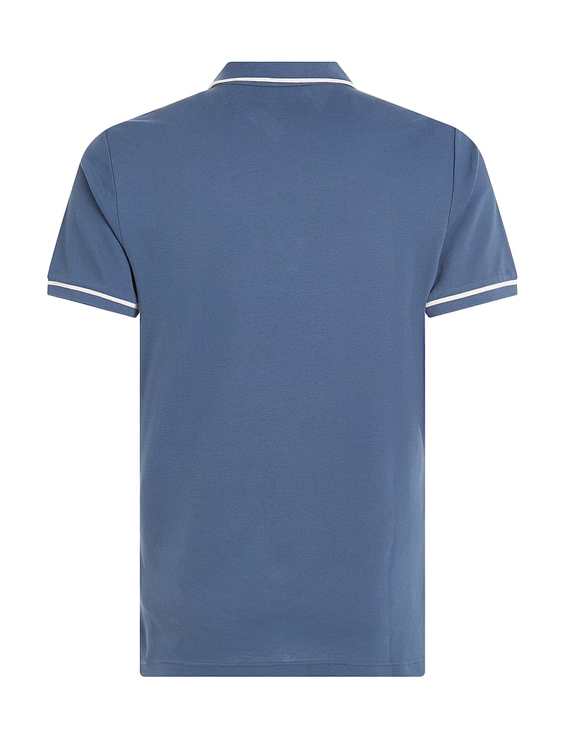 Calvin Klein Jeans - TIPPING POLO - kortärmade pikéer - vintage indigo - 4