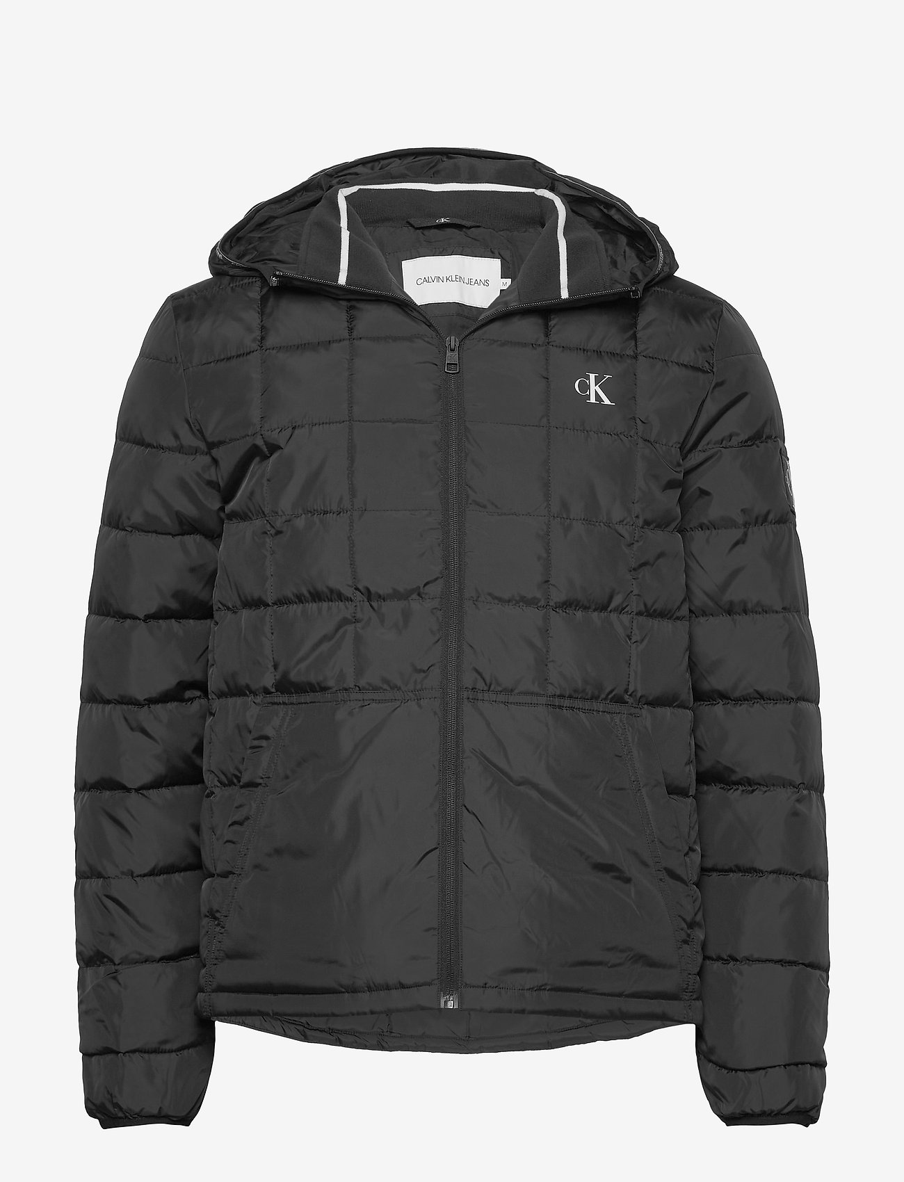 Calvin Klein Jeans - PADDED HOODED JACKET - ck black - 0