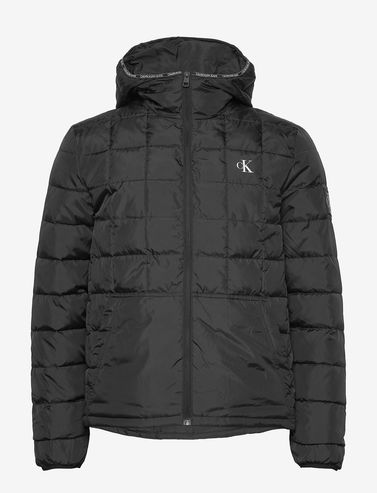 Calvin Klein Jeans - PADDED HOODED JACKET - ck black - 1