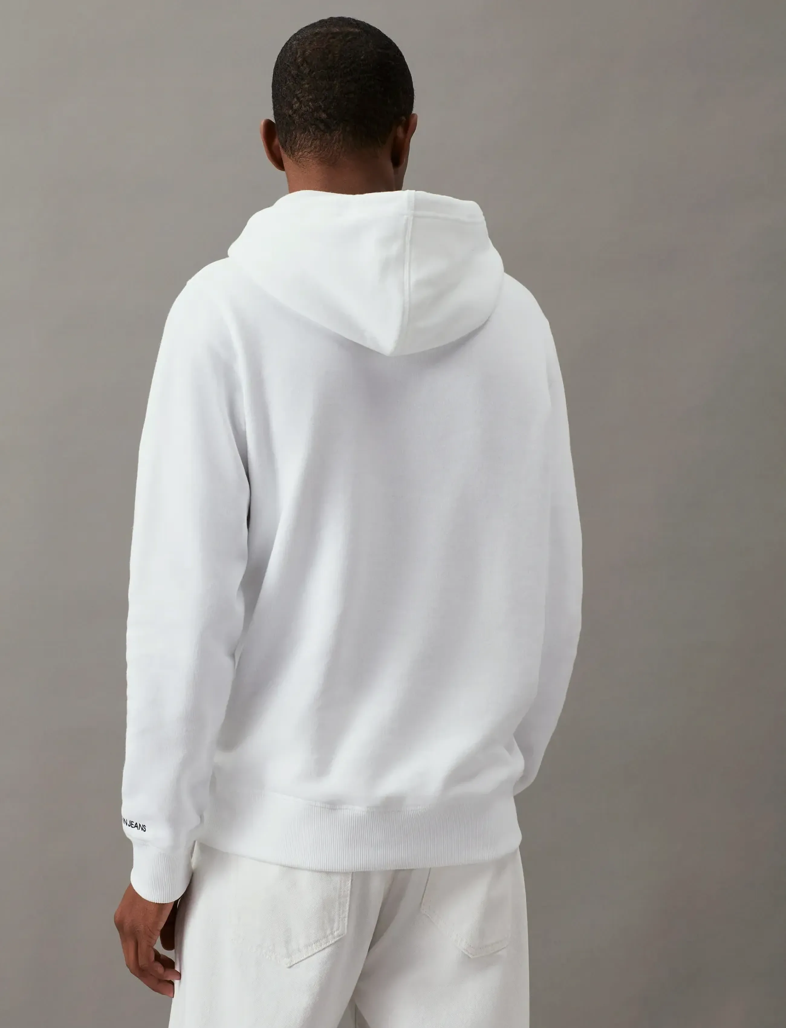 Calvin Klein Jeans - CK ESSENTIAL REGULAR HOODIE - bright white - 4