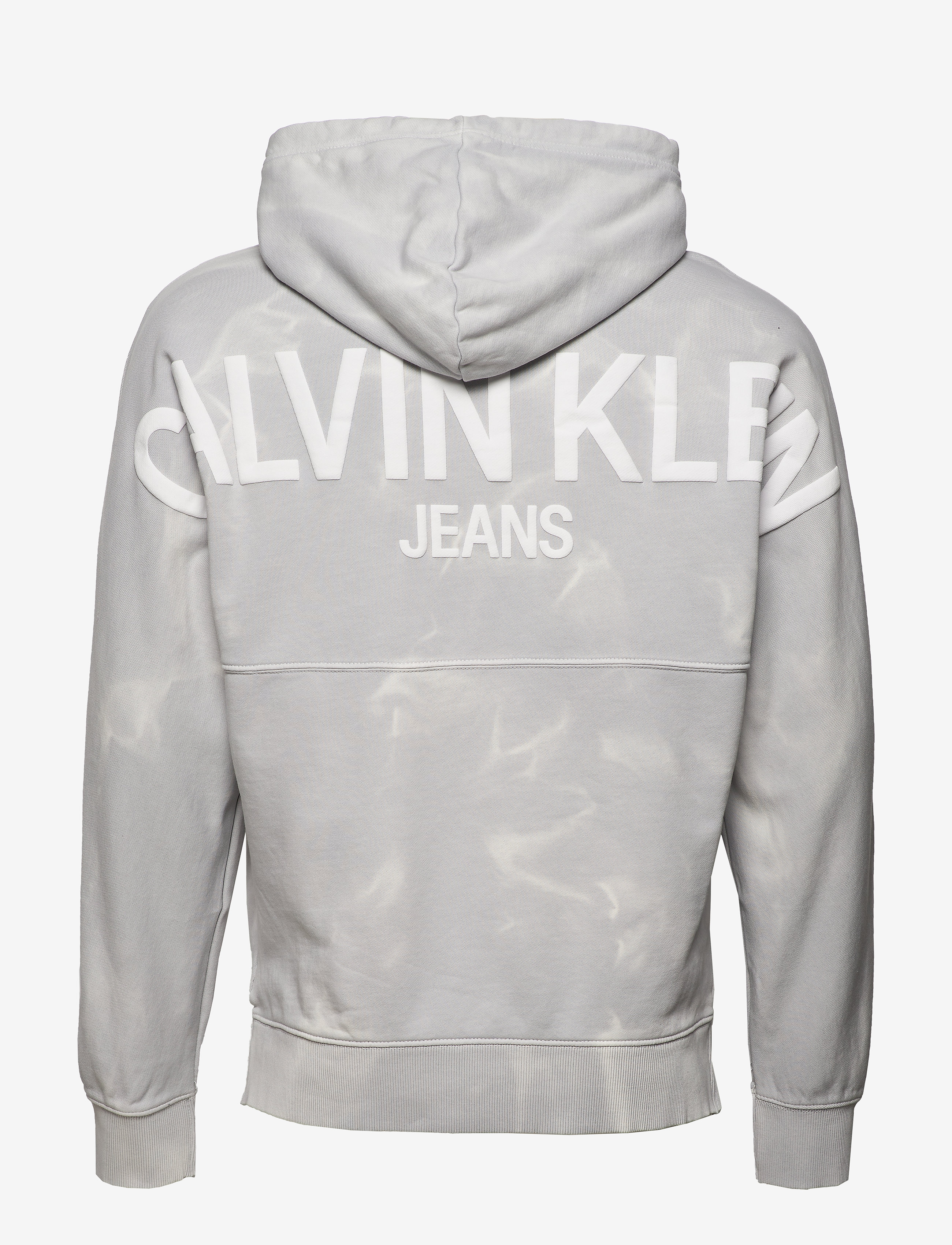 Calvin Klein Jeans - LAVA DYE HOODIE - antique grey - 1