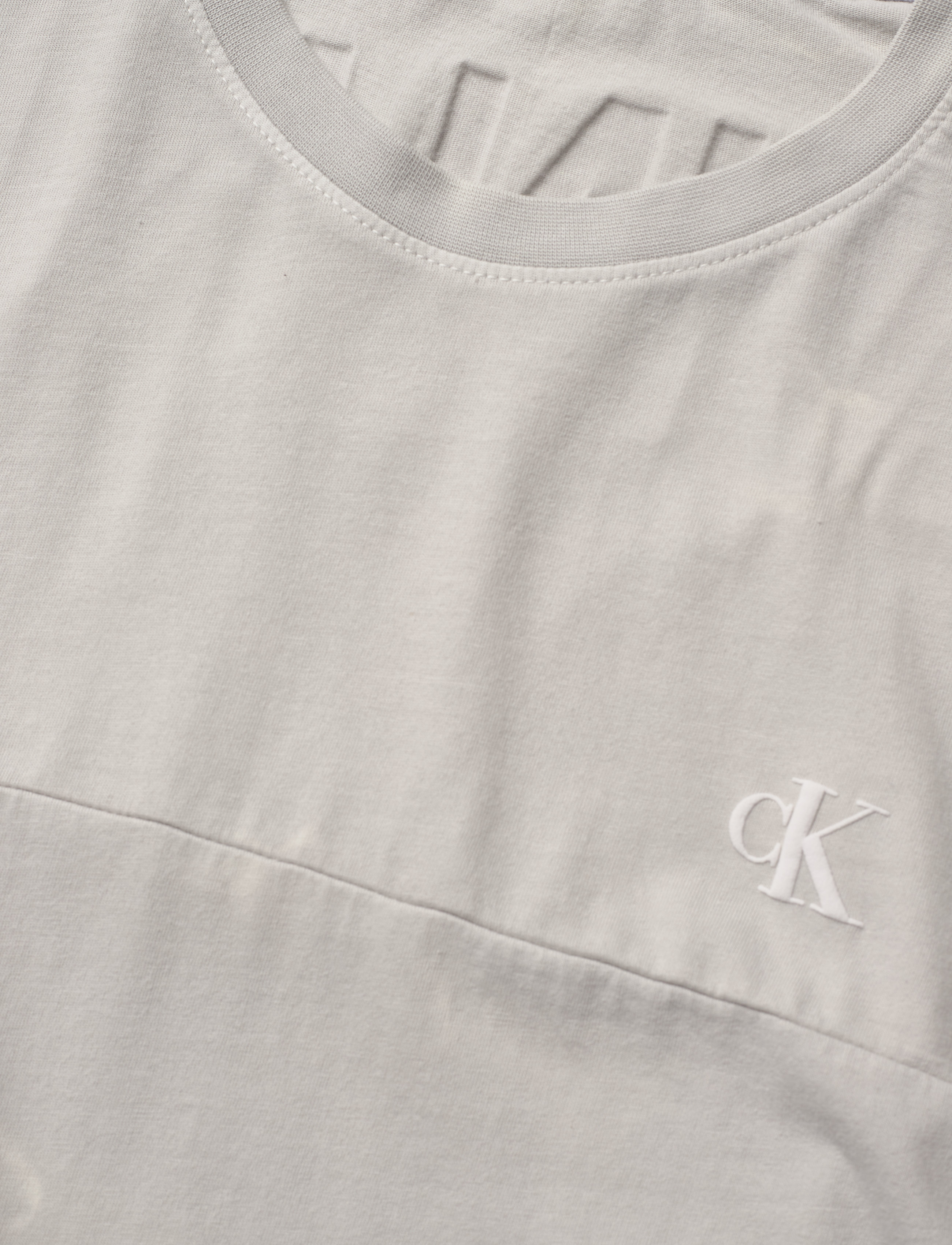 Calvin Klein Jeans - LAVA DYE TEE - antique grey - 2