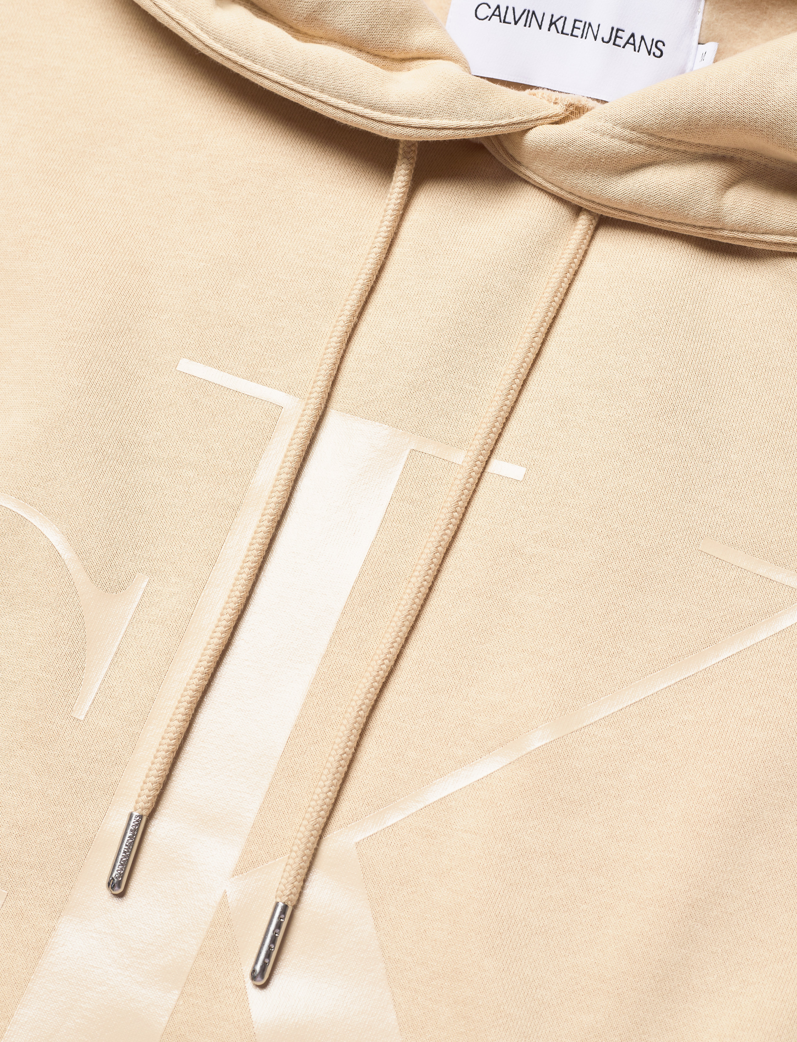 Calvin Klein Jeans - CK ECO FASHION HOODIE - irish cream - 2