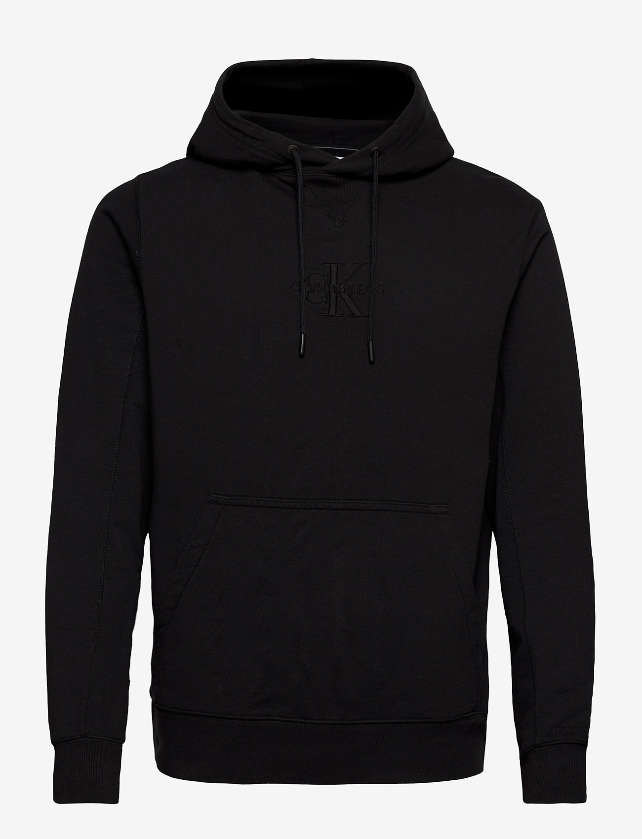 Calvin Klein Jeans - ACID WASH HOODIE - ck black - 0