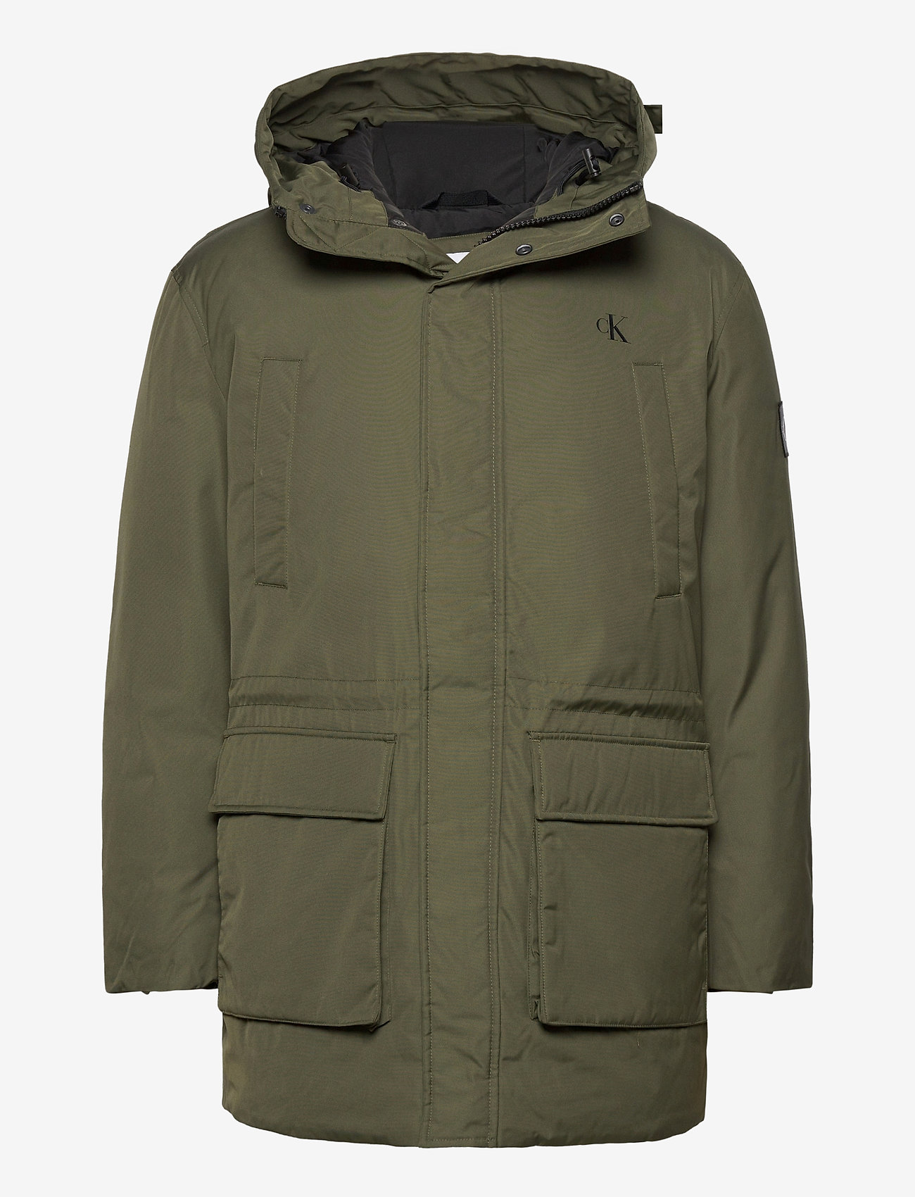 Calvin Klein Jeans - FAKE DOWN TECHNICAL PARKA - deep depths - 0