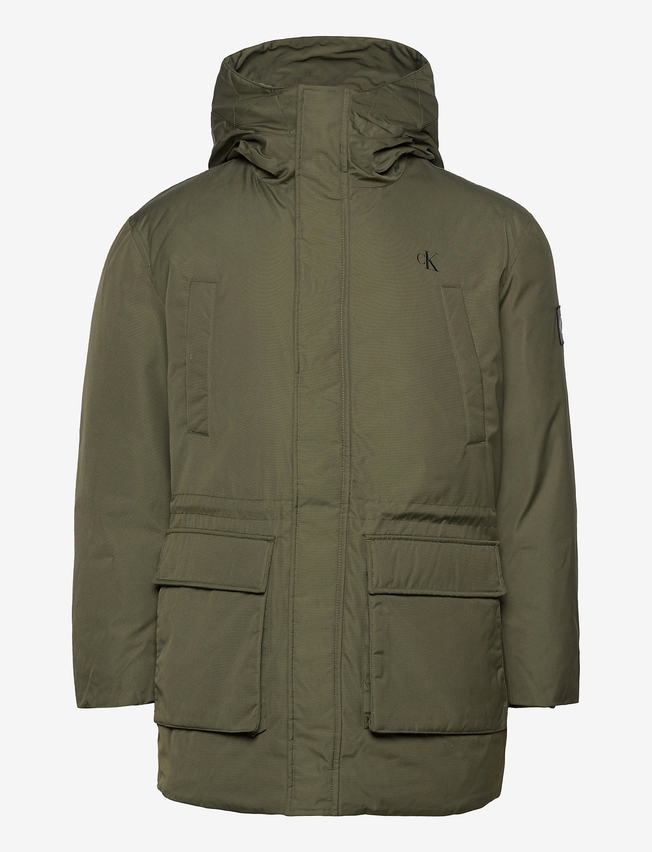 Calvin Klein Jeans - FAKE DOWN TECHNICAL PARKA - deep depths - 1