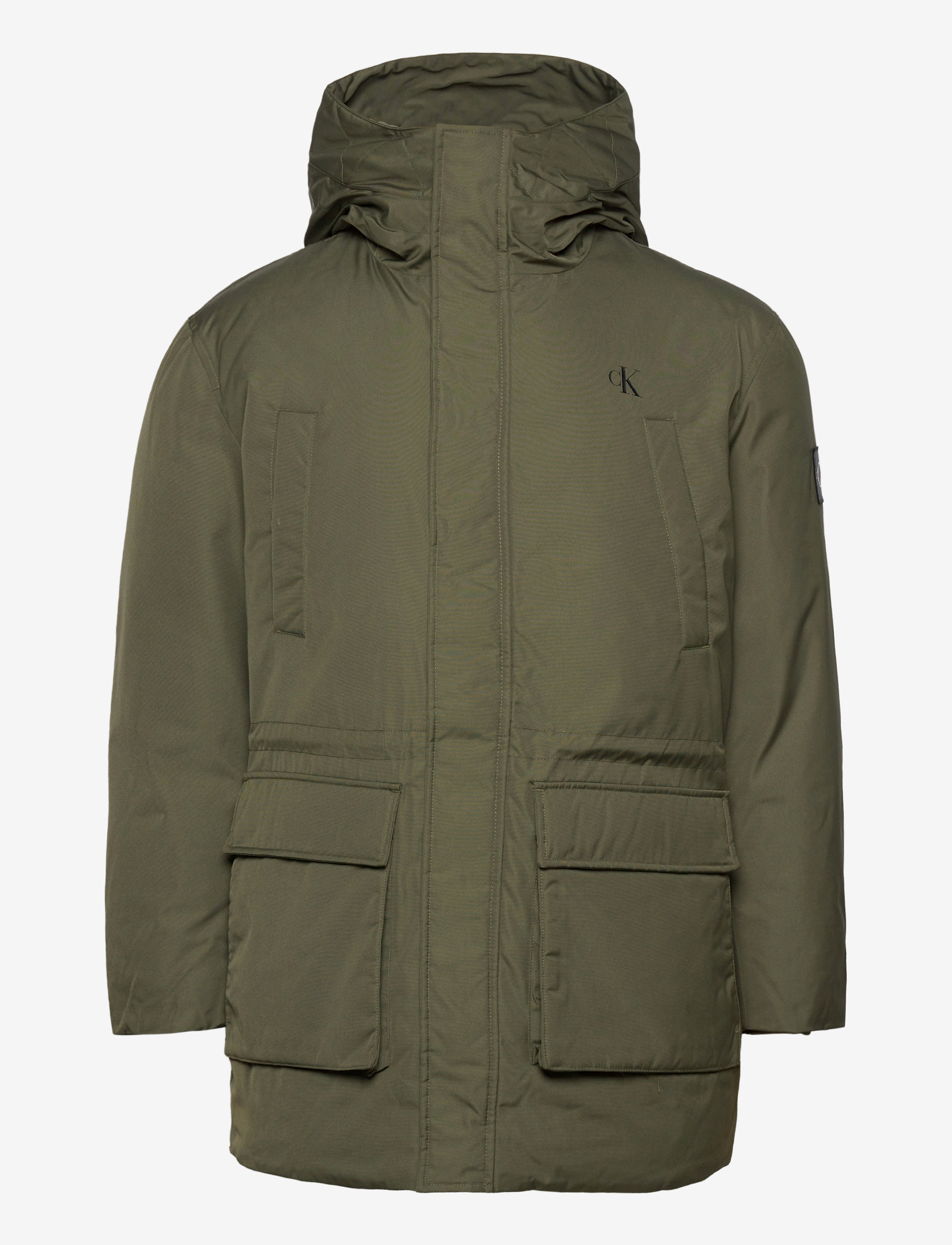 Calvin Klein Jeans - FAKE DOWN TECHNICAL PARKA - deep depths - 1