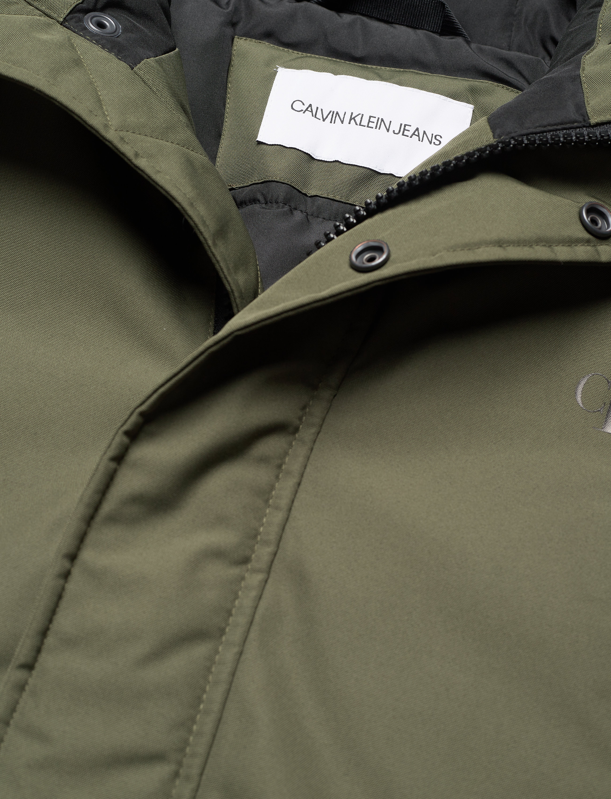 Calvin Klein Jeans - FAKE DOWN TECHNICAL PARKA - deep depths - 4