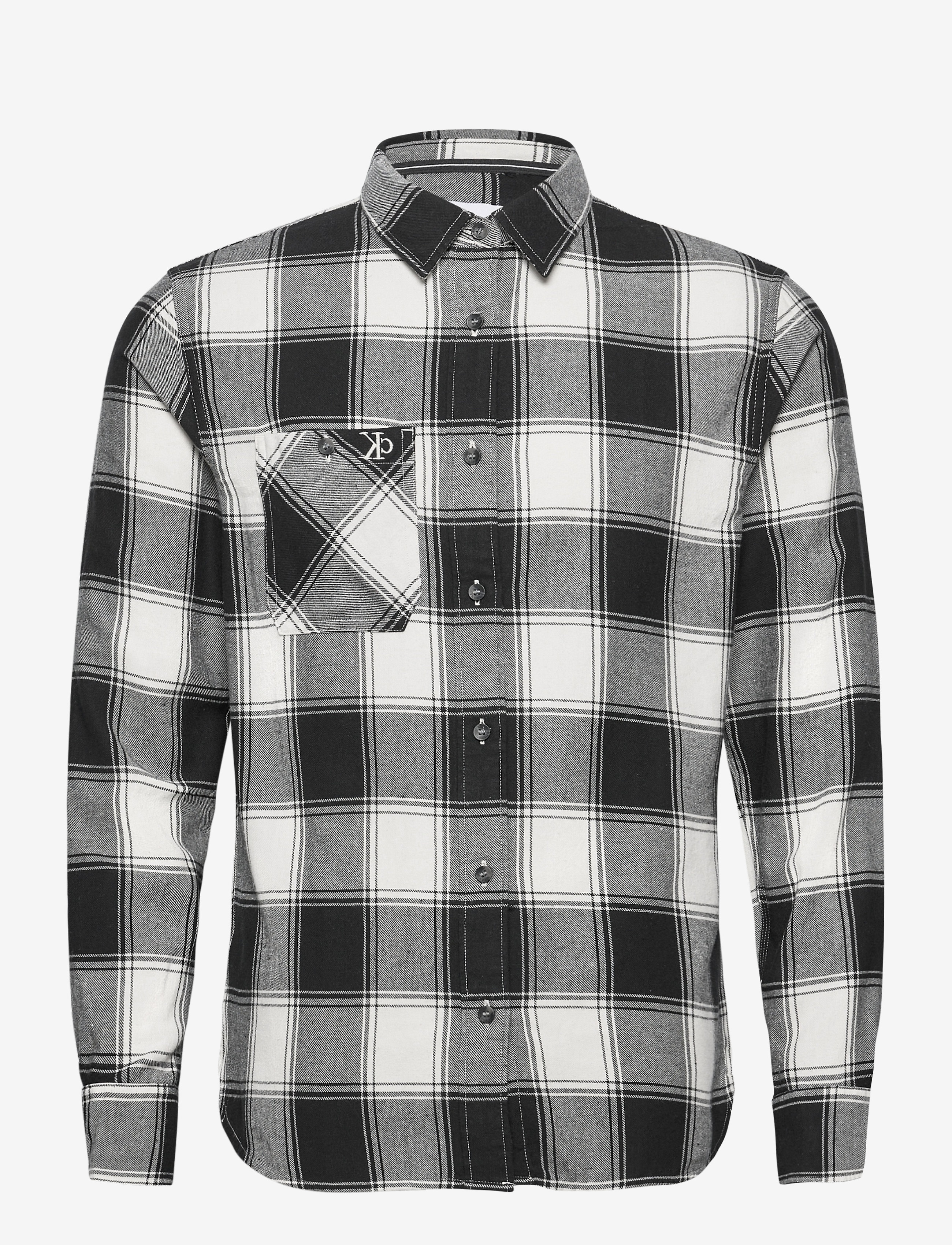 Calvin Klein Jeans - GRUNGE CHECK SHIRT - irish cream - 0