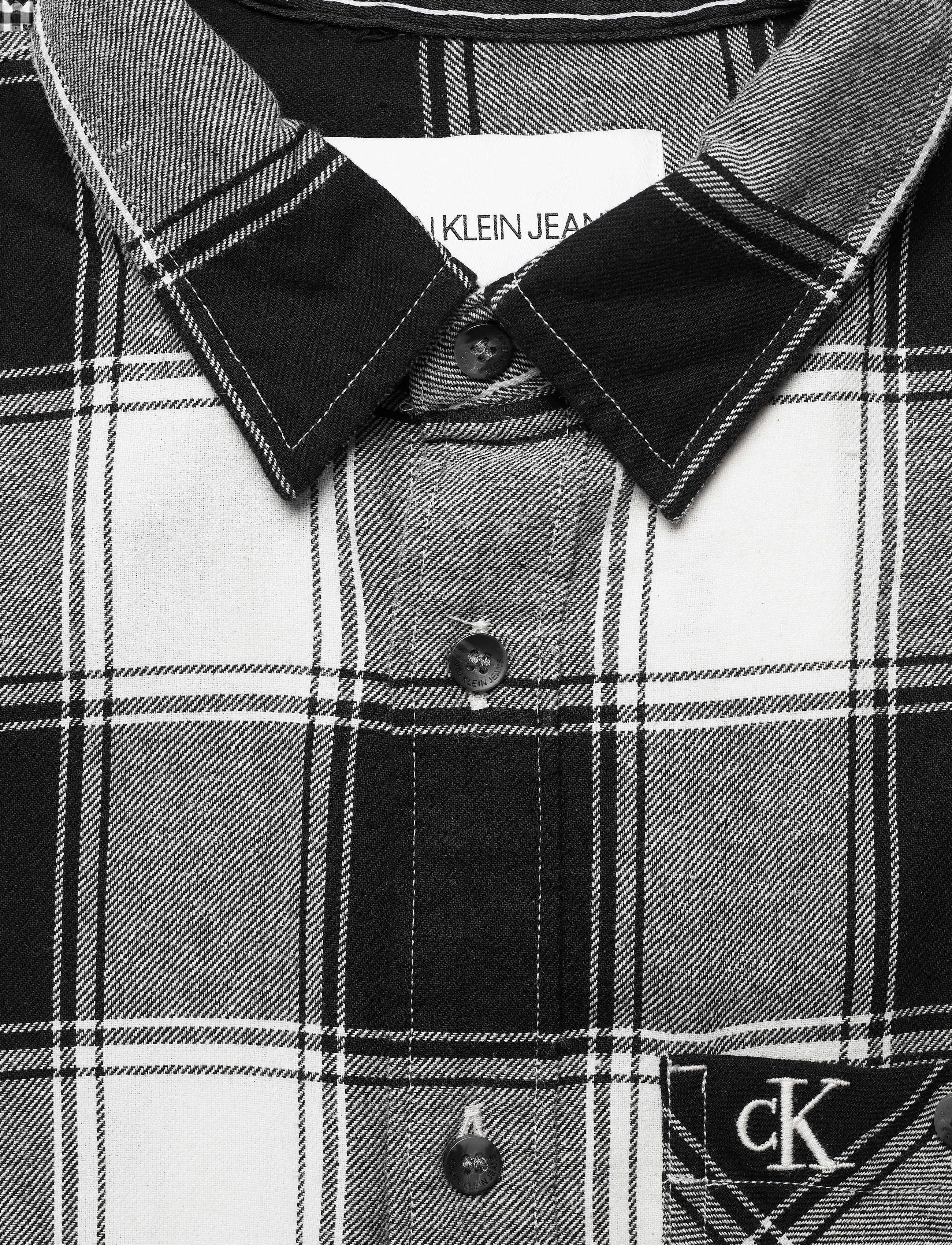 Calvin Klein Jeans - GRUNGE CHECK SHIRT - irish cream - 2