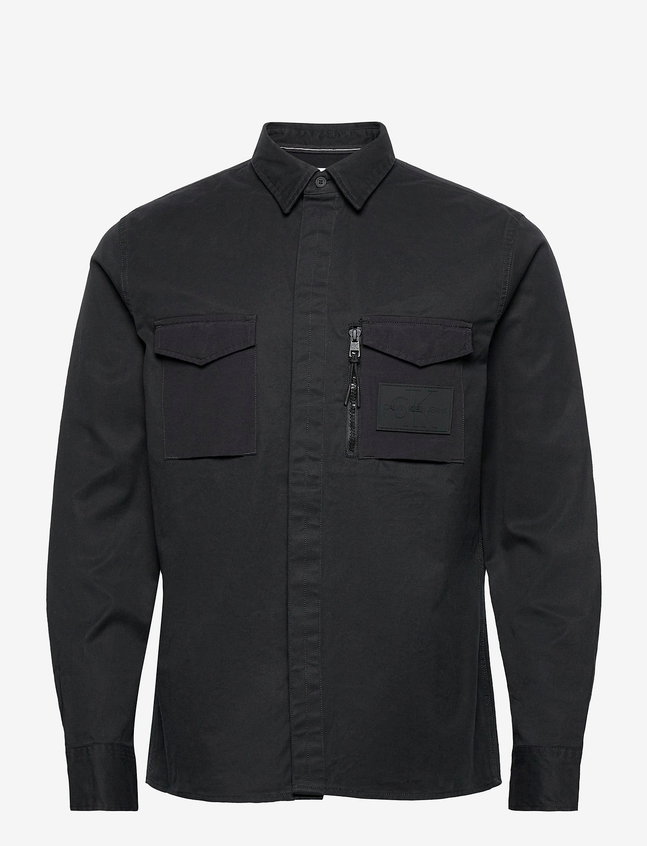 Calvin Klein Jeans - MINIMAL UTILITY REG SHIRT - ck black - 0