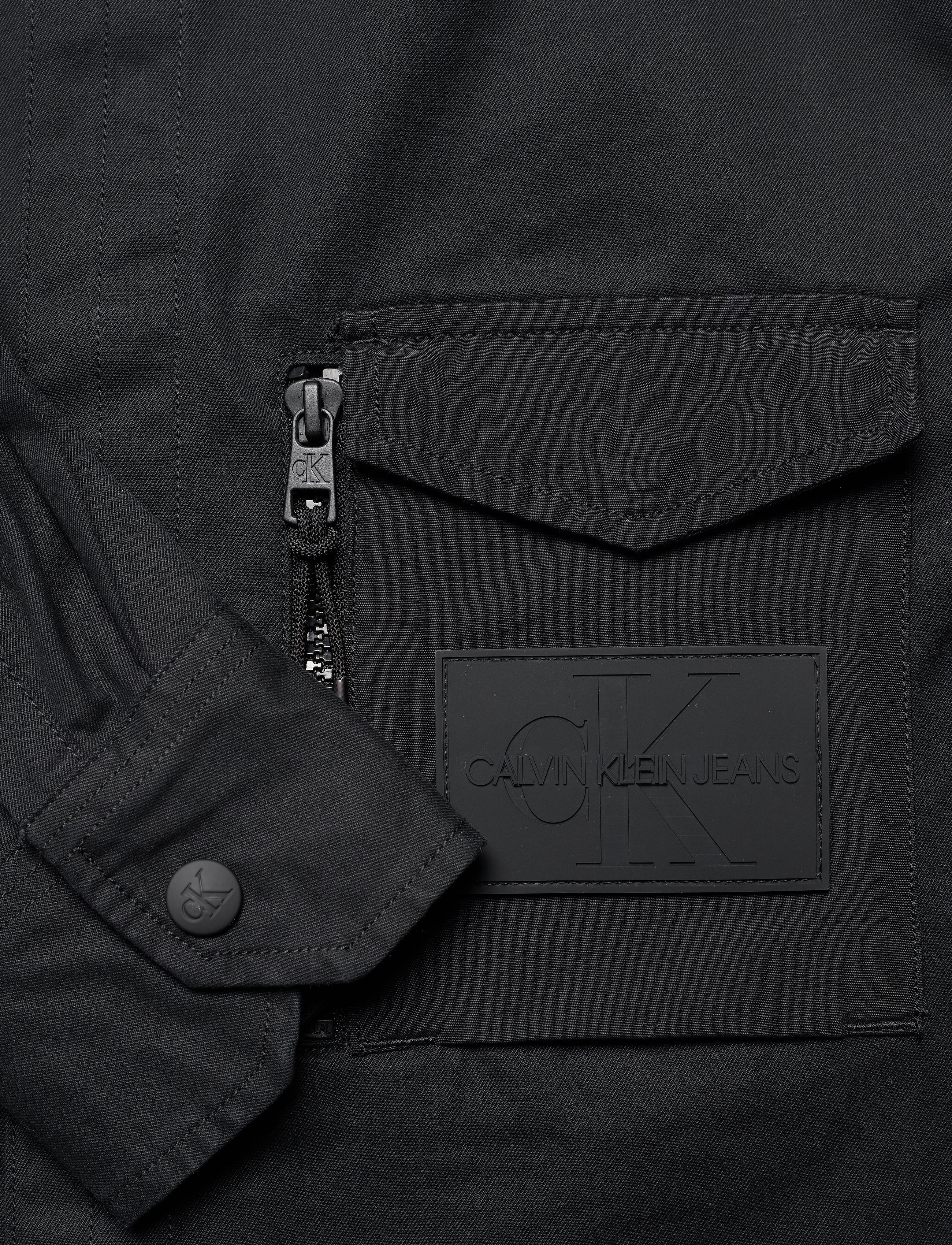 Calvin Klein Jeans - MINIMAL UTILITY REG SHIRT - ck black - 3