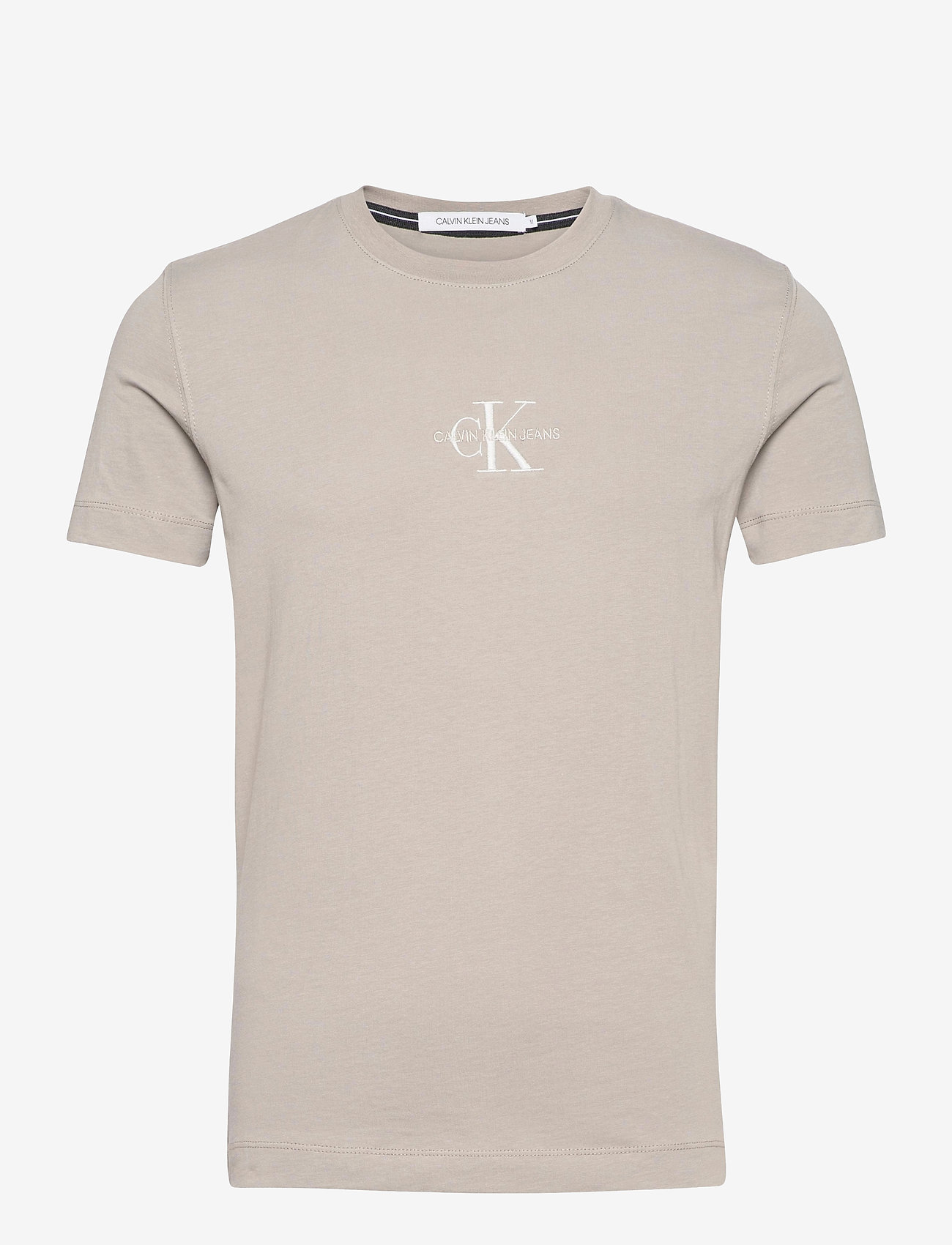 Calvin Klein Jeans - NEW ICONIC ESSENTIAL TEE - elephant skin - 0