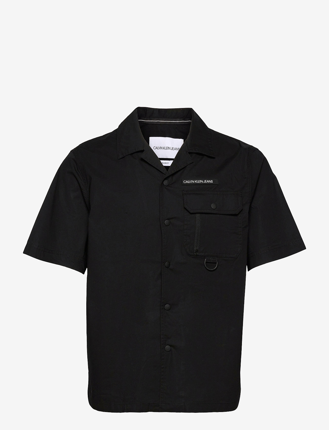 Calvin Klein Jeans - TECHNICAL CAMPER SS SHIRT - ck black - 0