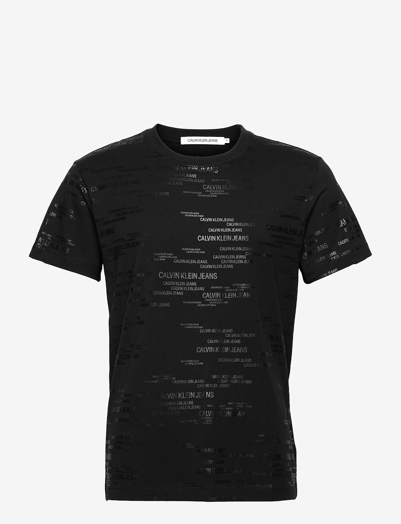 Calvin Klein Jeans - LOGO AOP TEE - ck black - 0