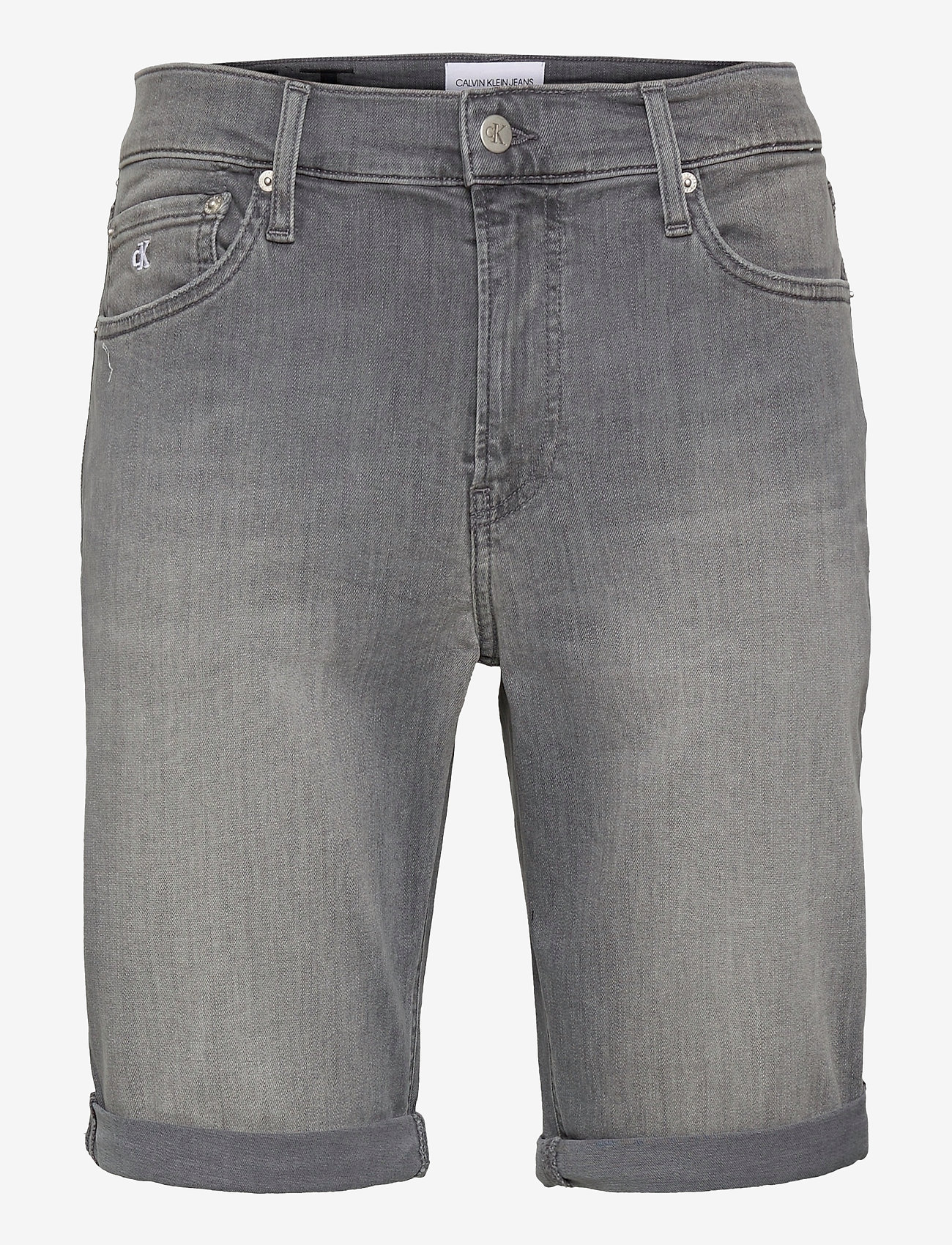 Calvin Klein Jeans - SLIM SHORT - denim grey - 0
