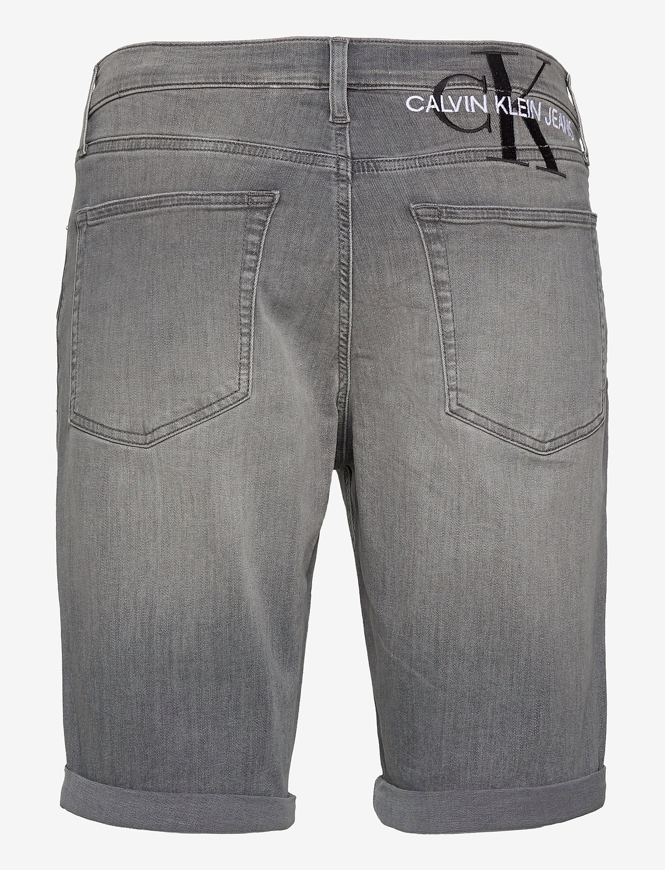 Calvin Klein Jeans - SLIM SHORT - denim grey - 1