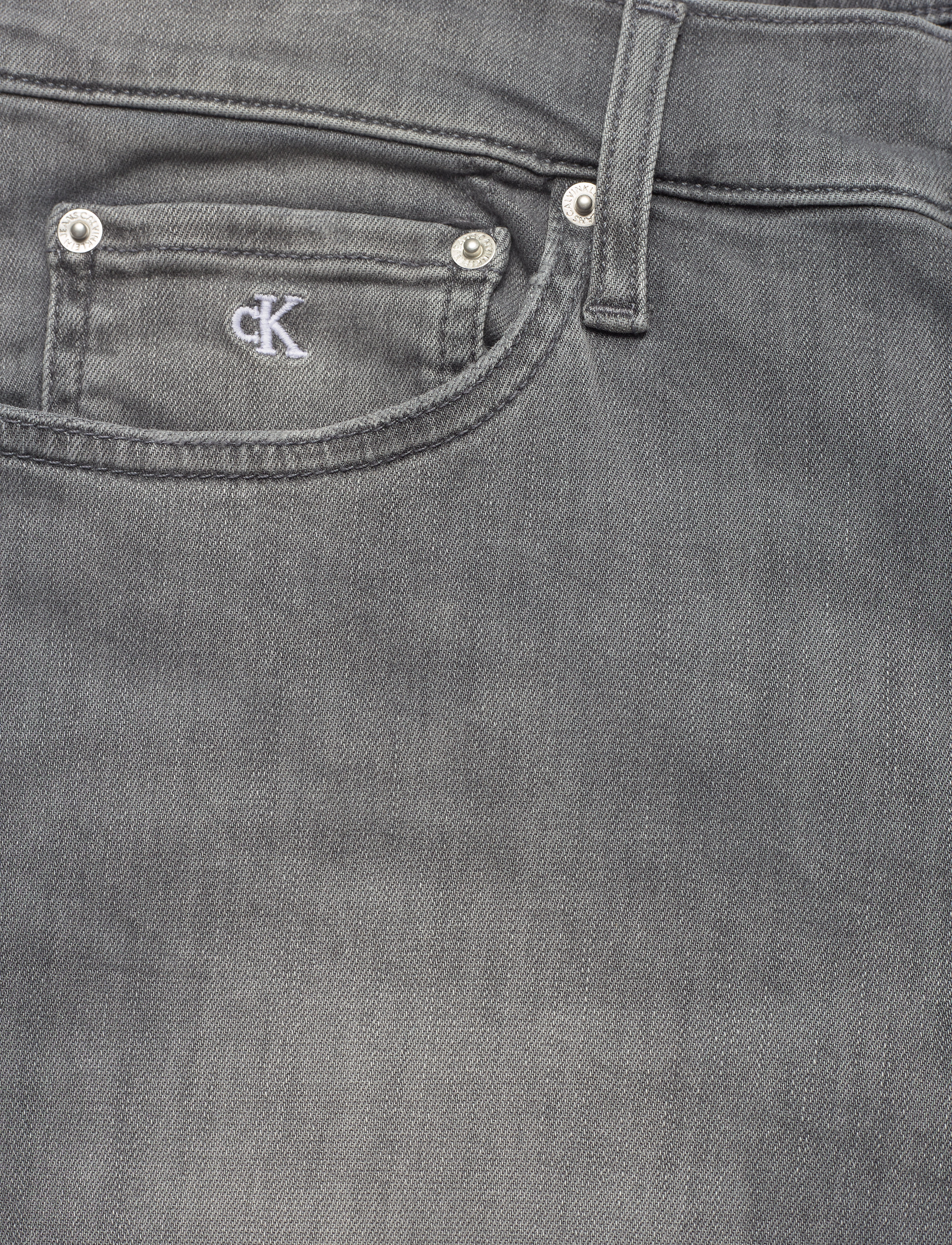 Calvin Klein Jeans - SLIM SHORT - denim grey - 2