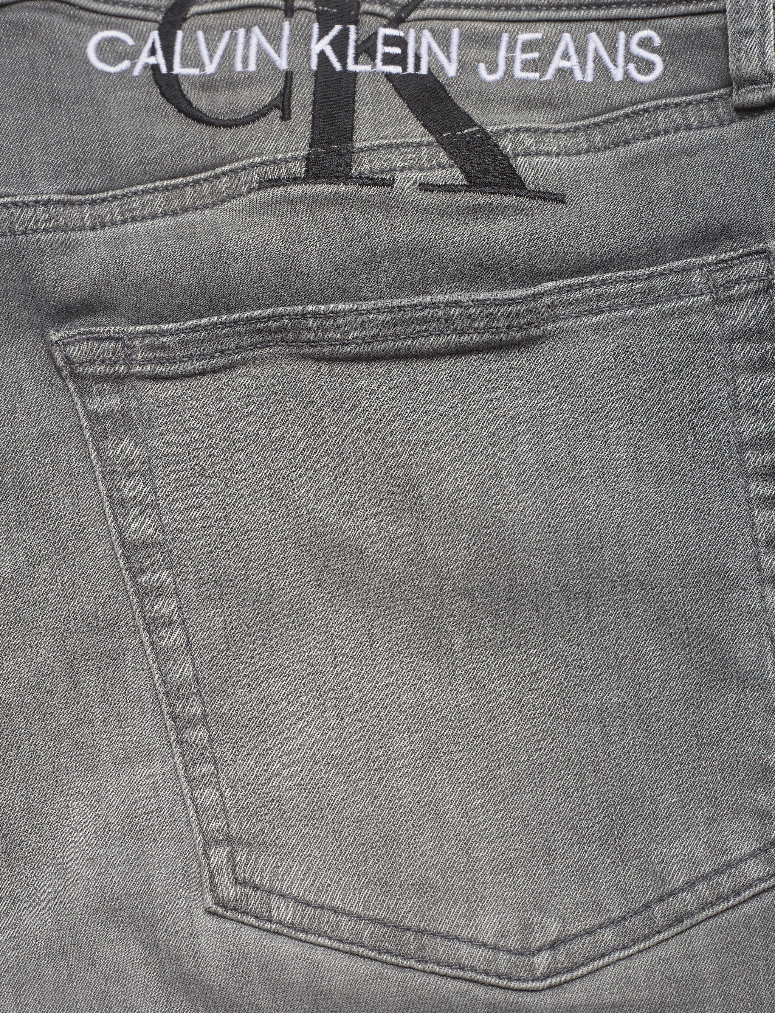 Calvin Klein Jeans - SLIM SHORT - denim grey - 4