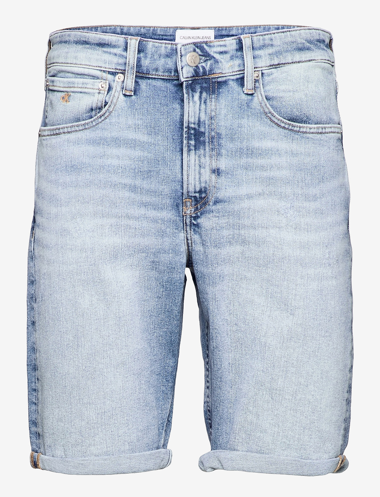 Calvin Klein Jeans - REGULAR SHORT - denim light - 0