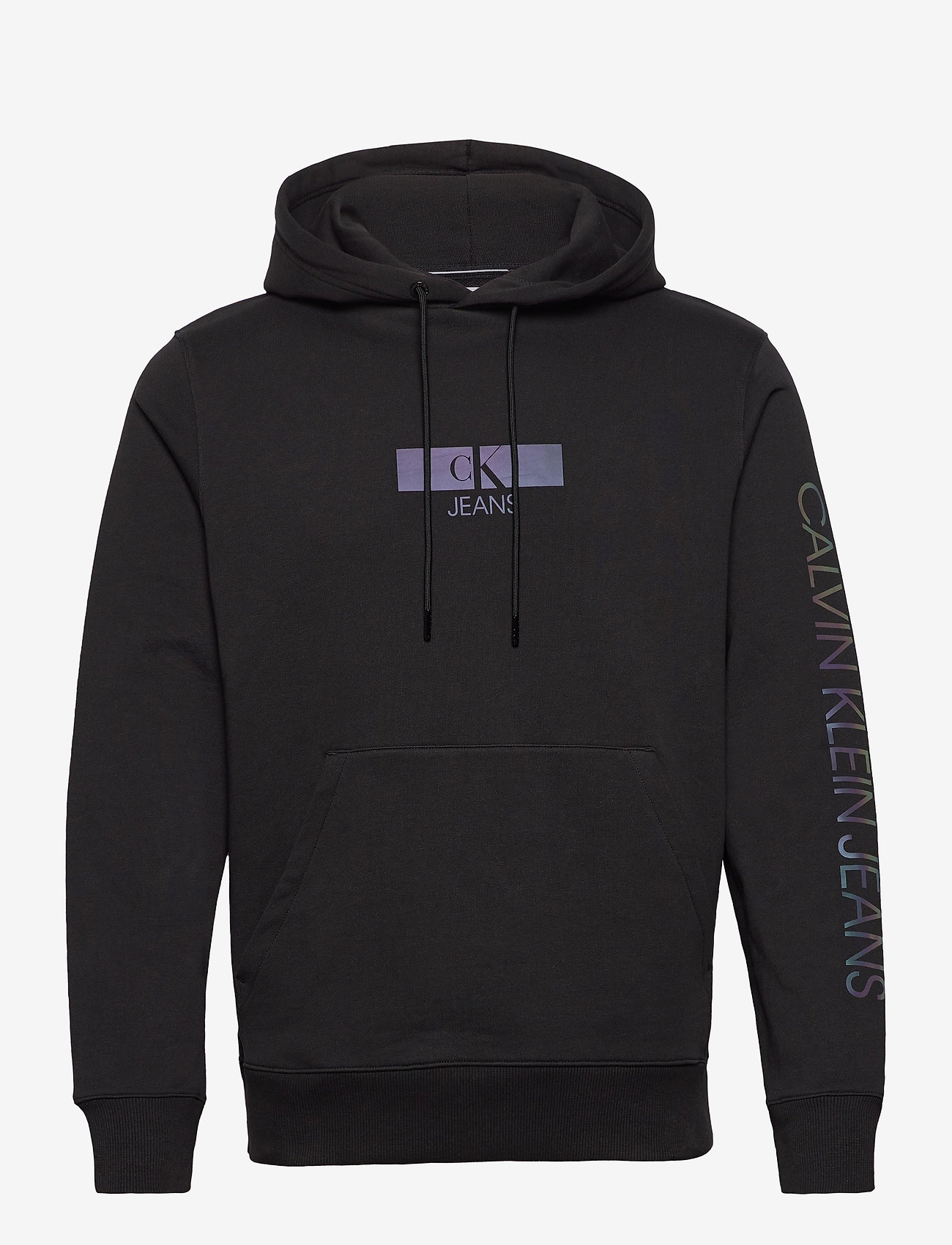 Calvin Klein Jeans - IRIDESCENT HOODIE - ck black - 0