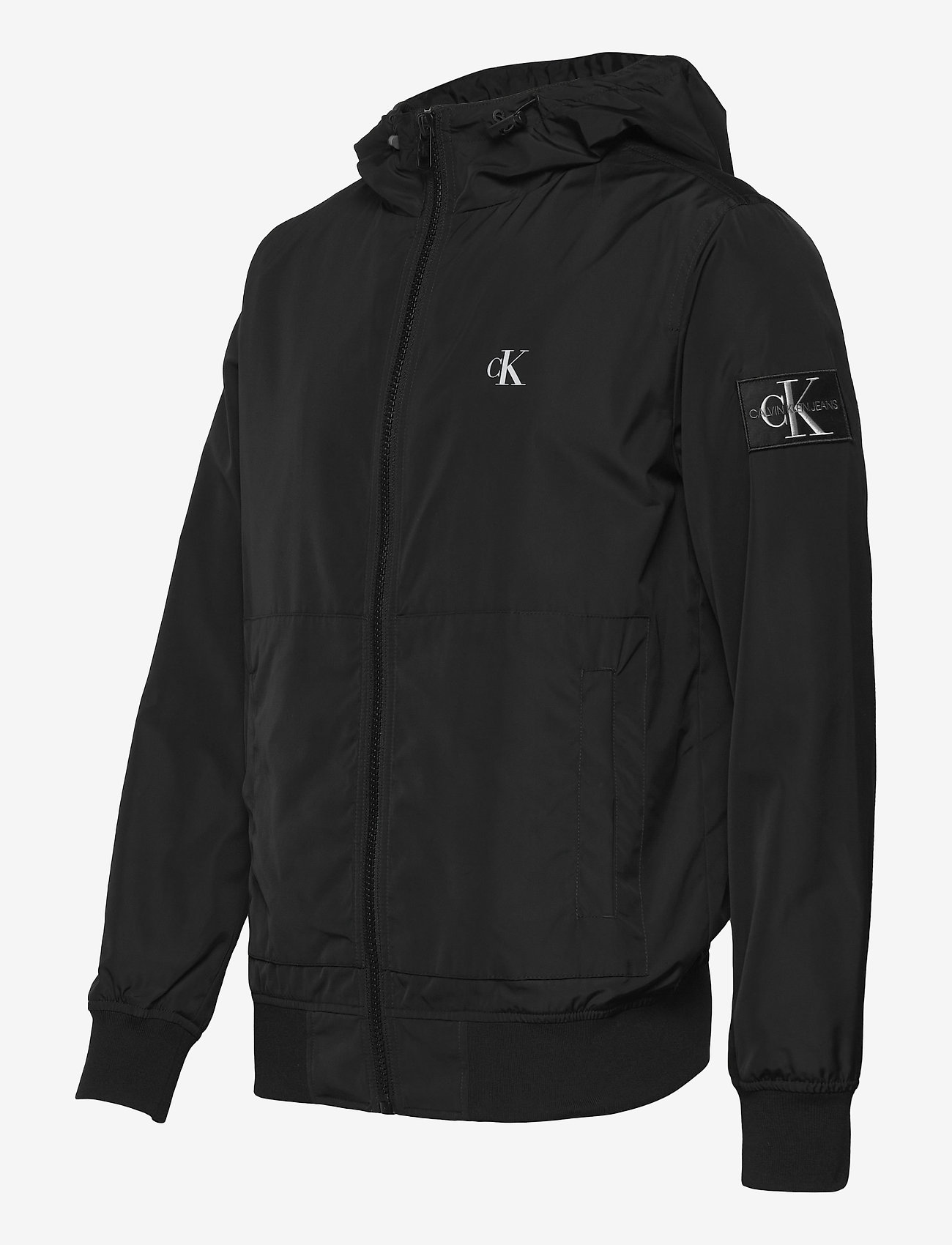 Calvin Klein Jeans - ESSENTIALS HOODED BOMBER - ck black - 1