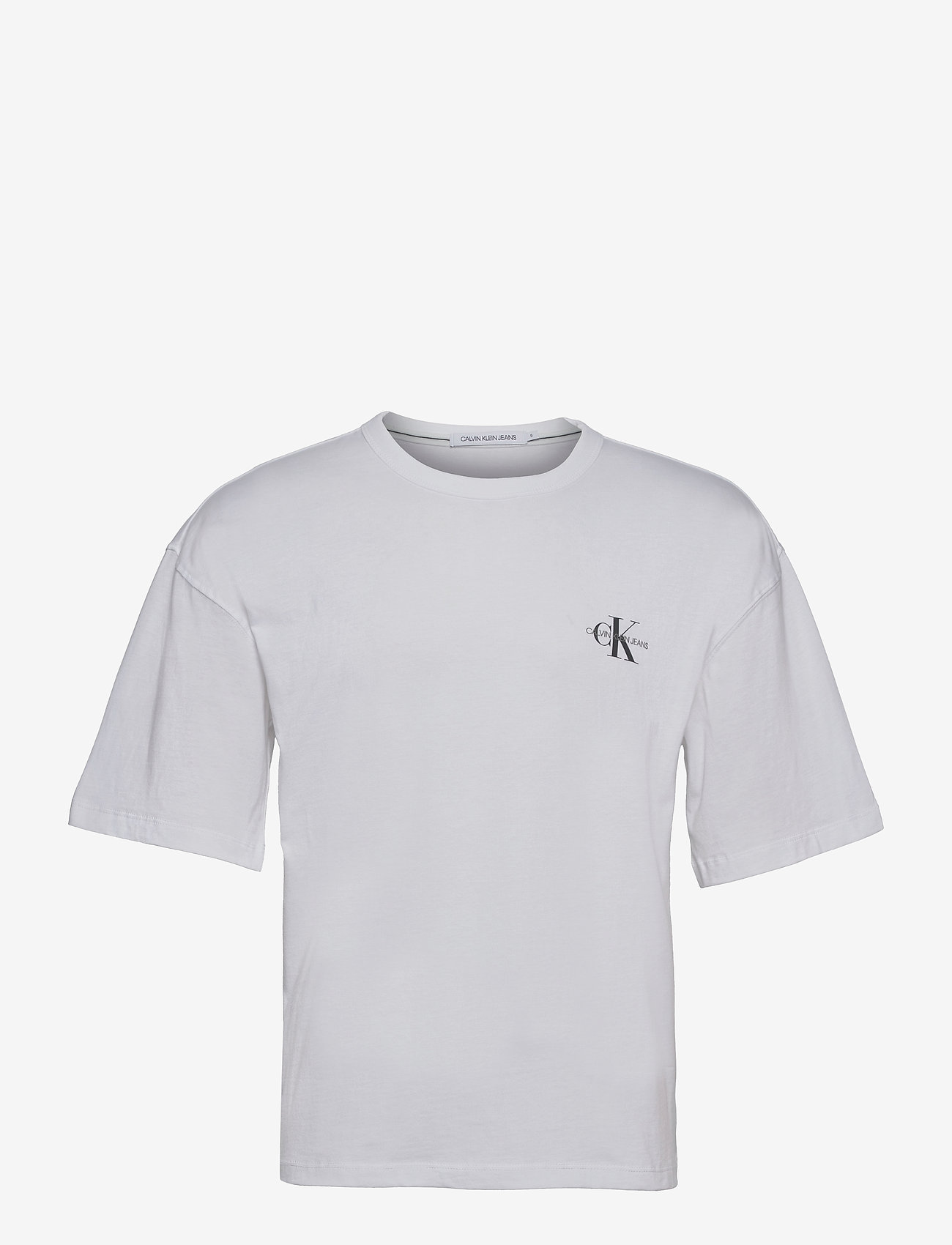 Calvin Klein Jeans - MONOGRAM MODERN RELAXED FIT TEE - bright white - 0