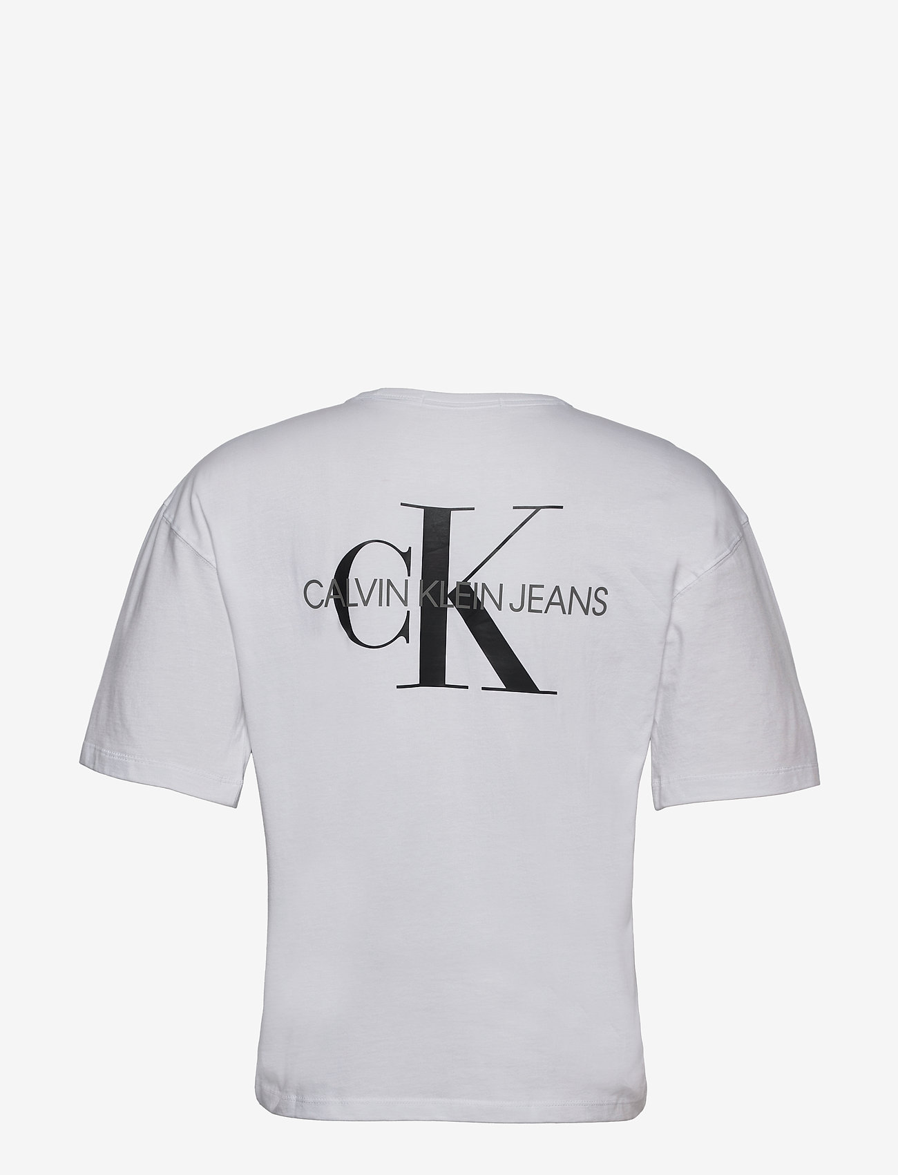 Calvin Klein Jeans - MONOGRAM MODERN RELAXED FIT TEE - bright white - 1