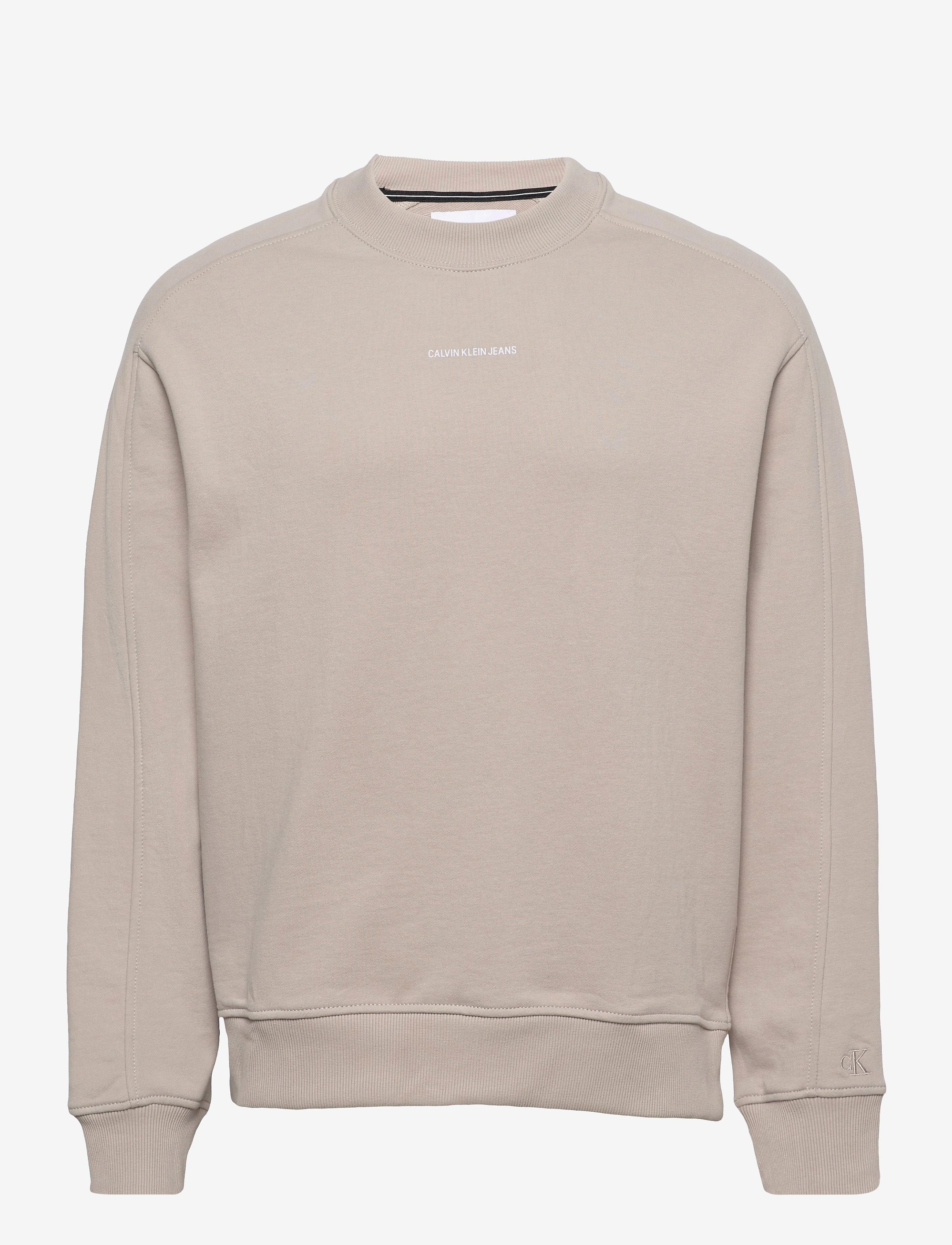 Calvin Klein Jeans - MICRO BRANDING CREW NECK - string - 0