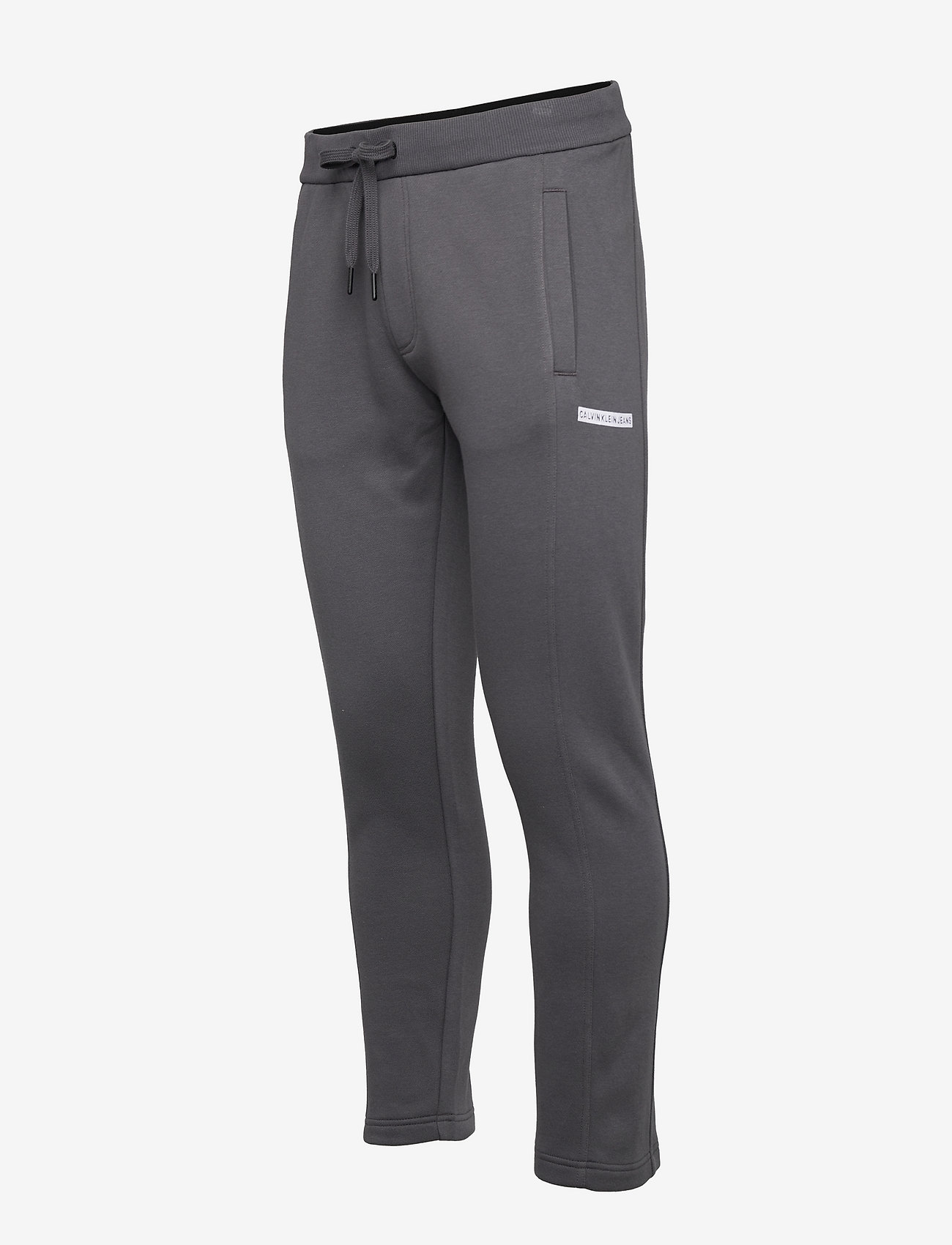 Calvin Klein Jeans - MICRO FLOCK BOX HWK PANT - gray pinstripe - 2